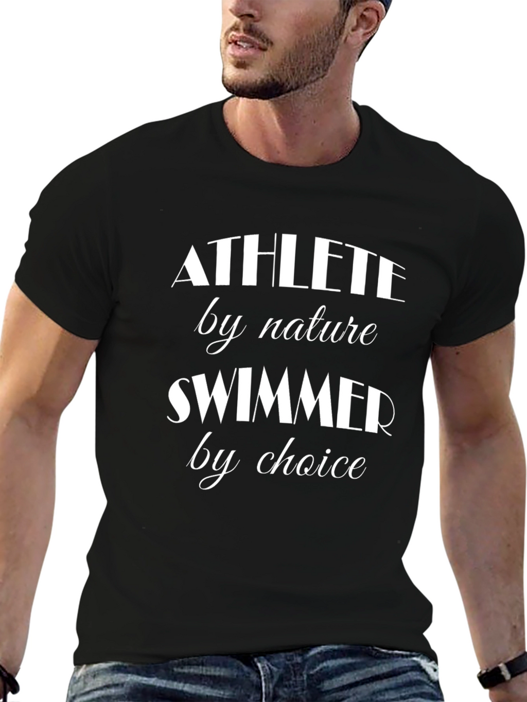Athlete Swimmer T-Shirt - By Nature By Choice