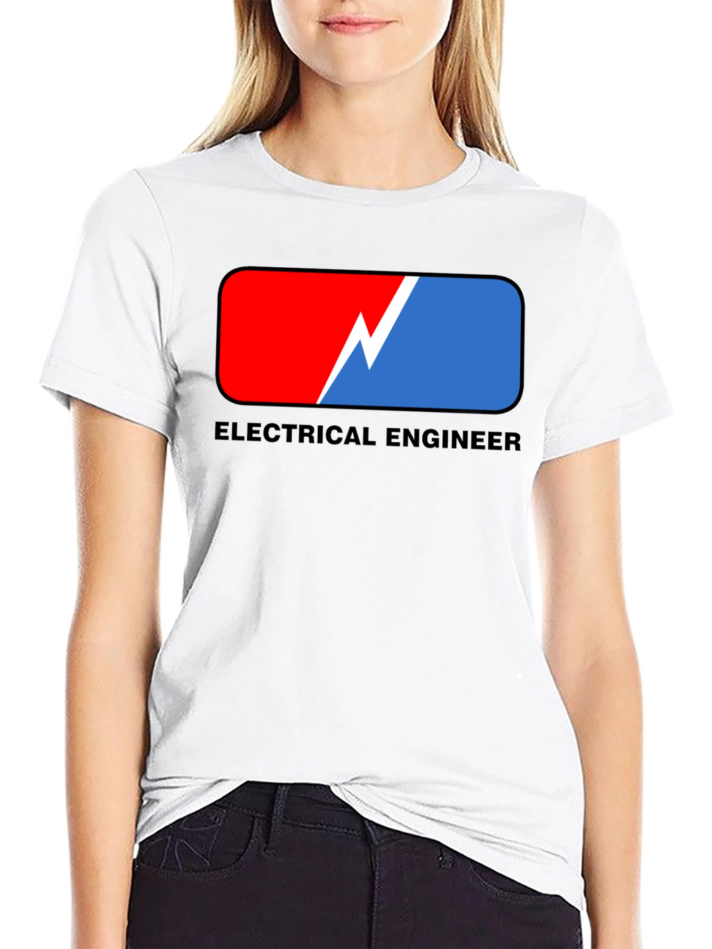 Electrical Engineer Graphic Tee - Black