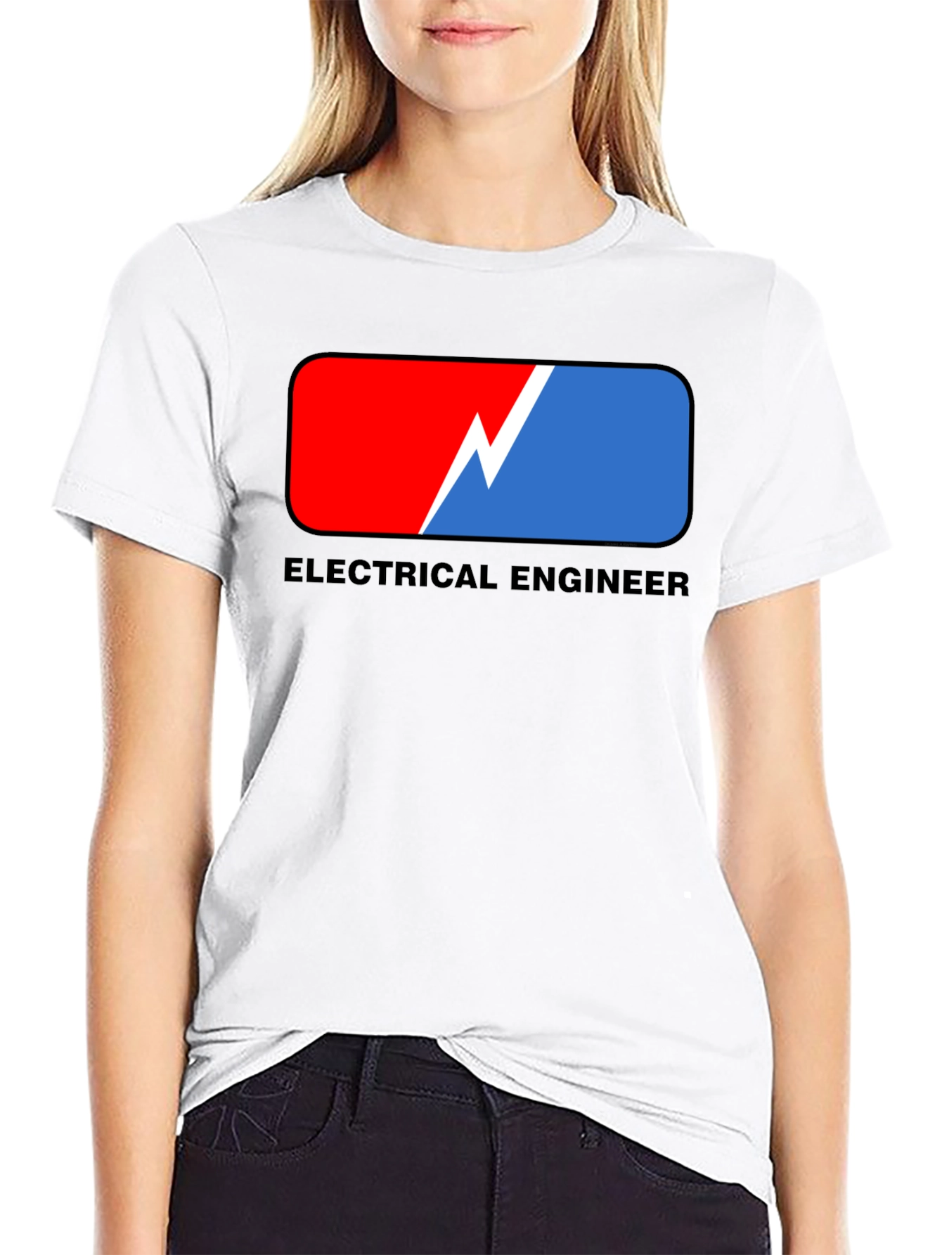 Electrical Engineer Graphic Tee - Black