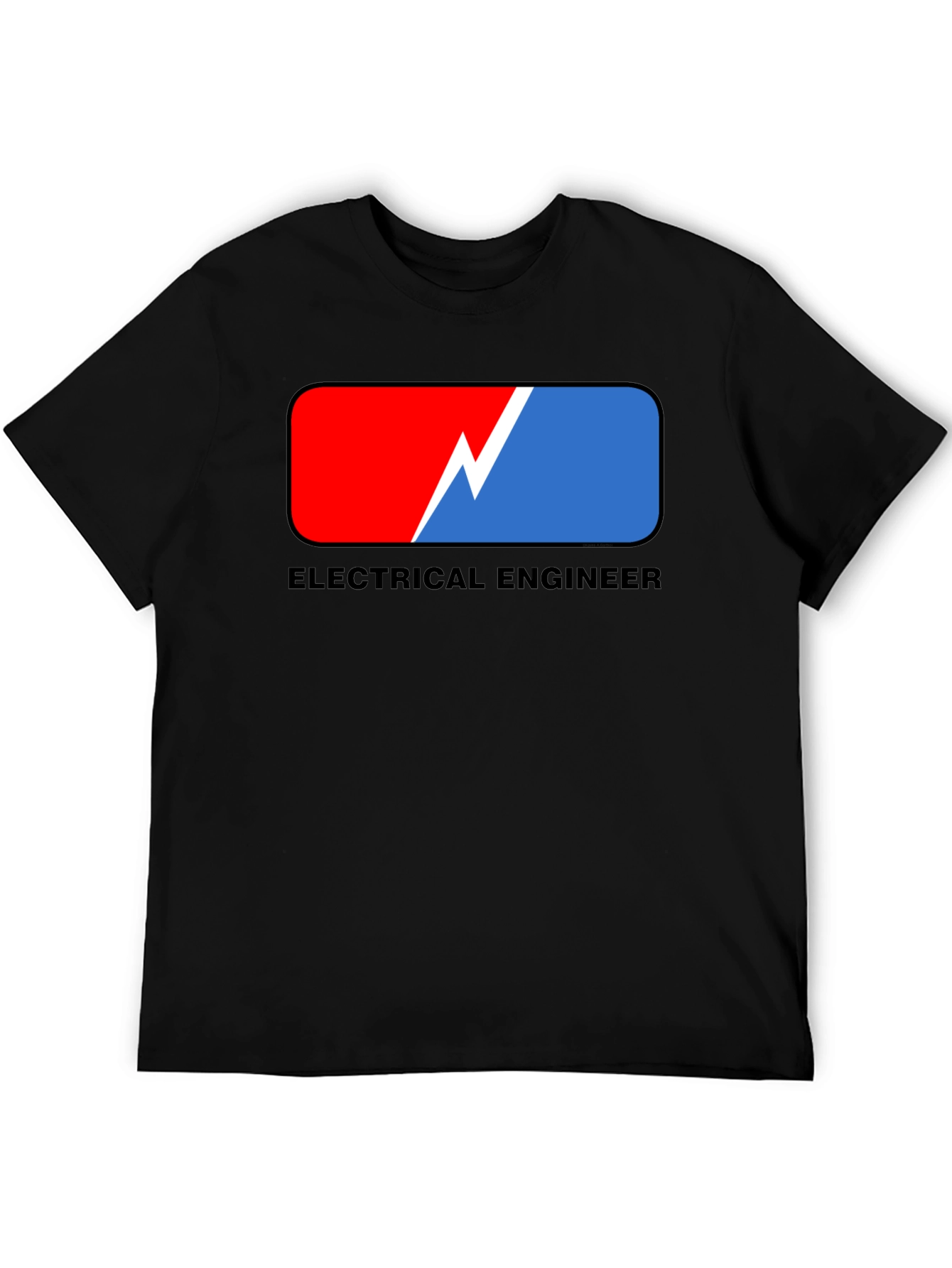 Electrical Engineer Graphic Tee - Black