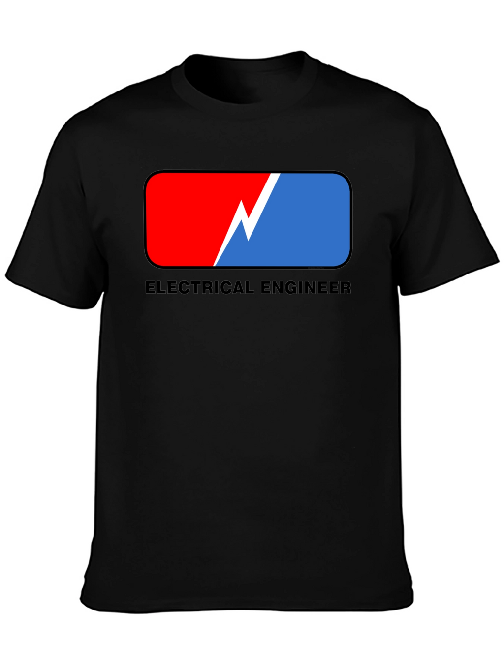 Electrical Engineer Graphic Tee - Black