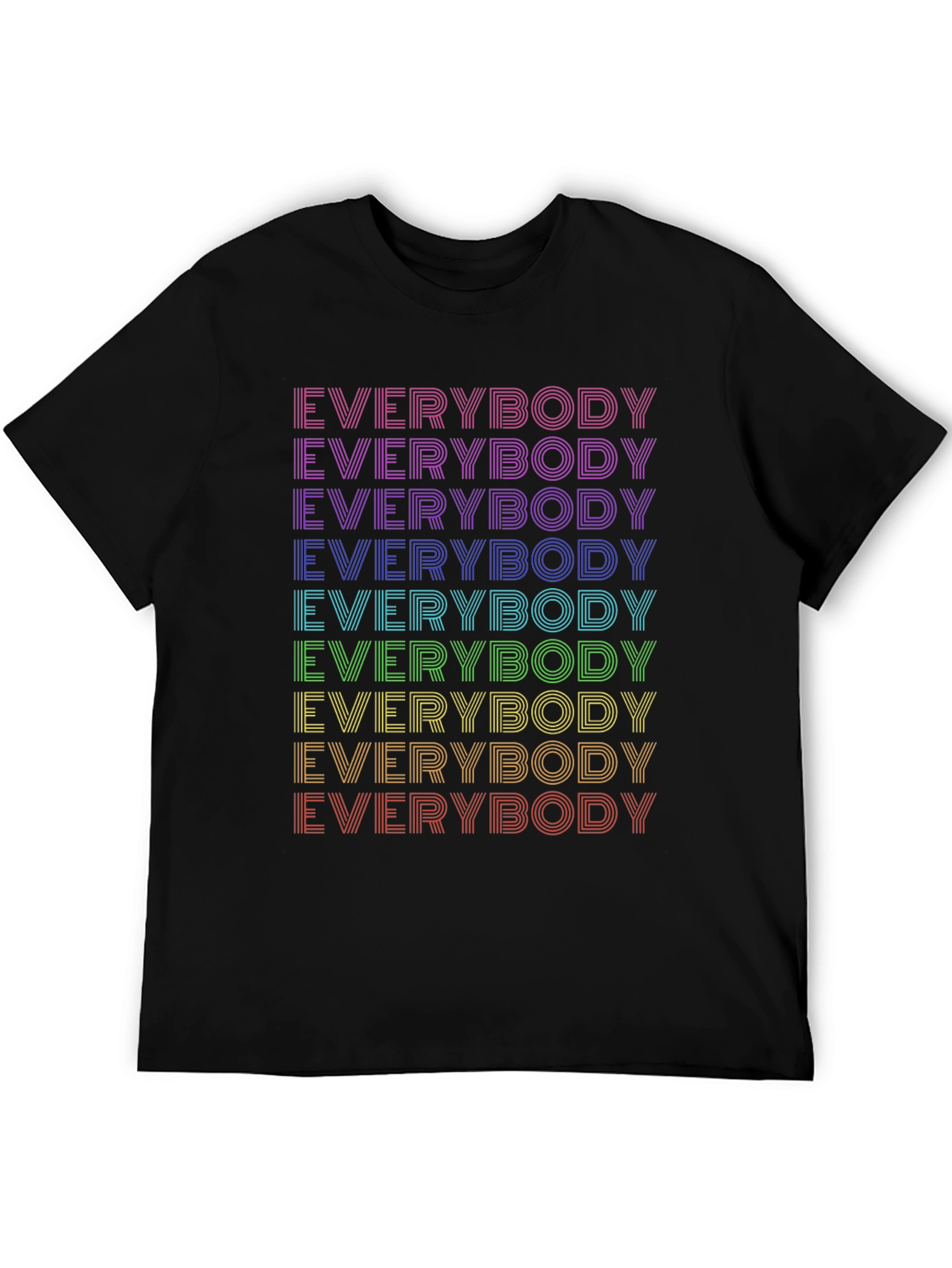 Everybody Retro Rainbow T-Shirt