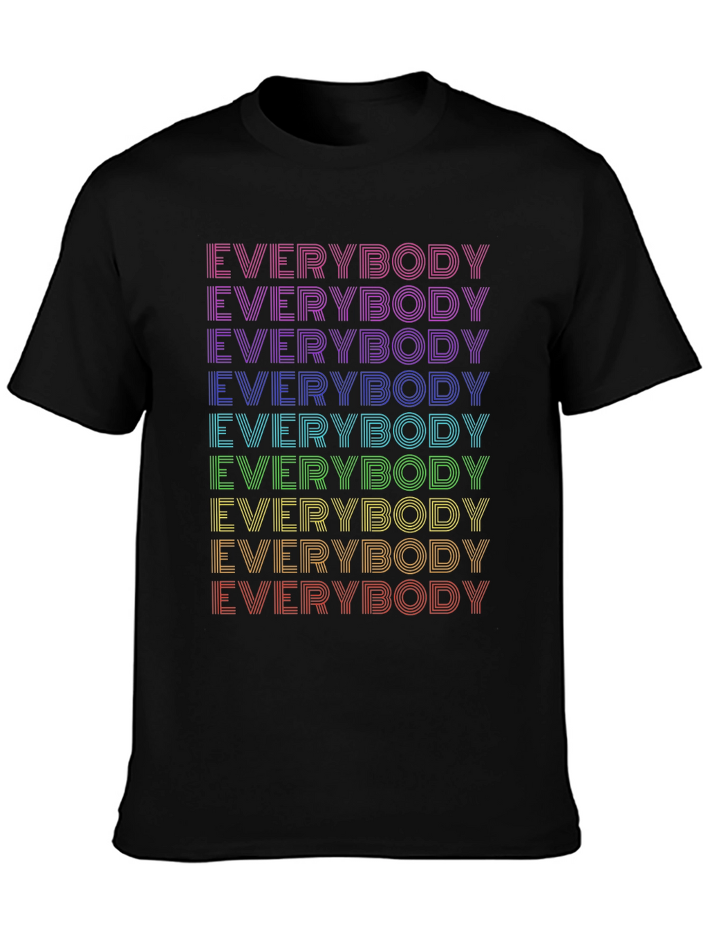 Everybody Retro Rainbow T-Shirt
