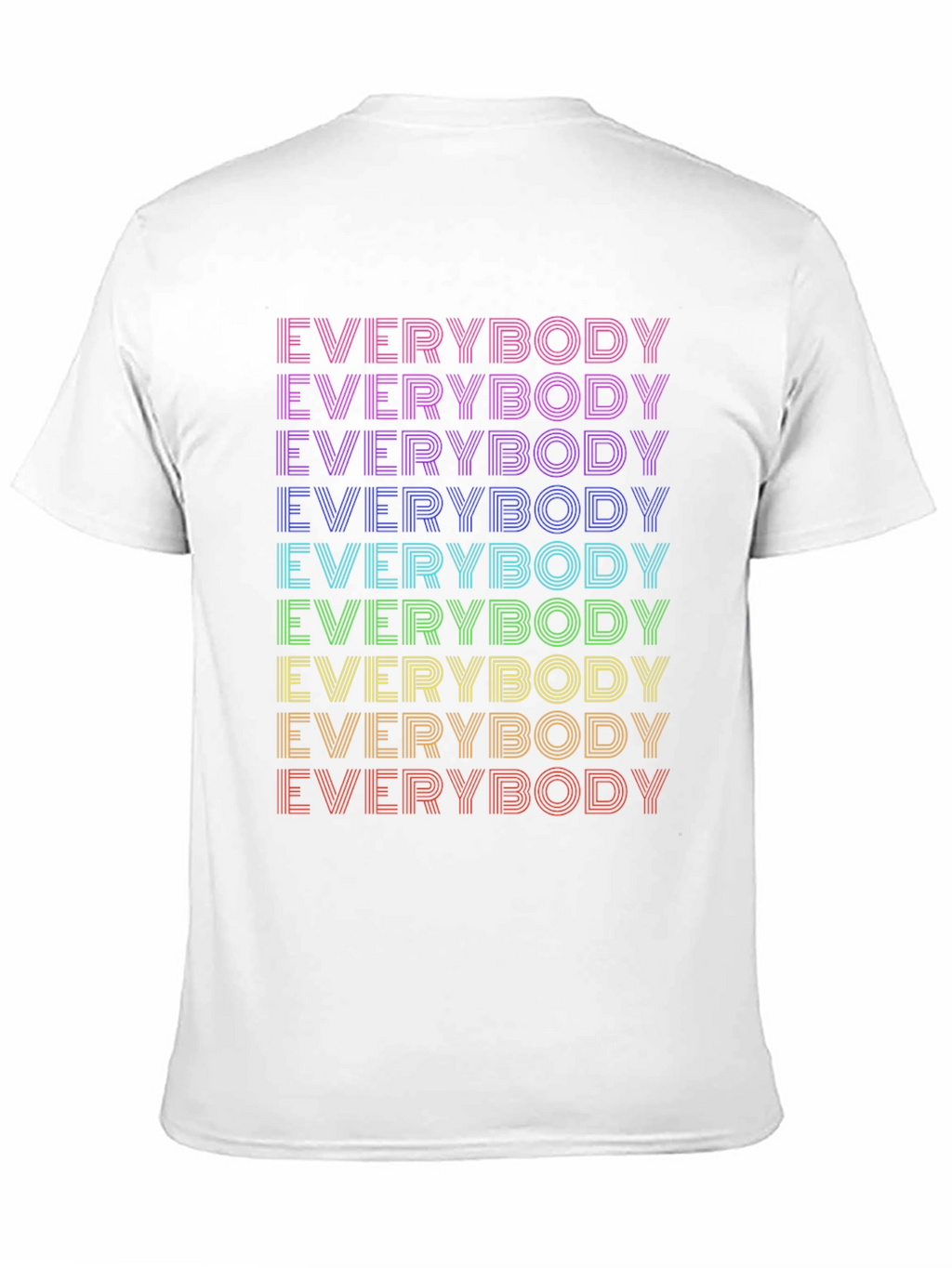 Everybody Retro Rainbow T-Shirt