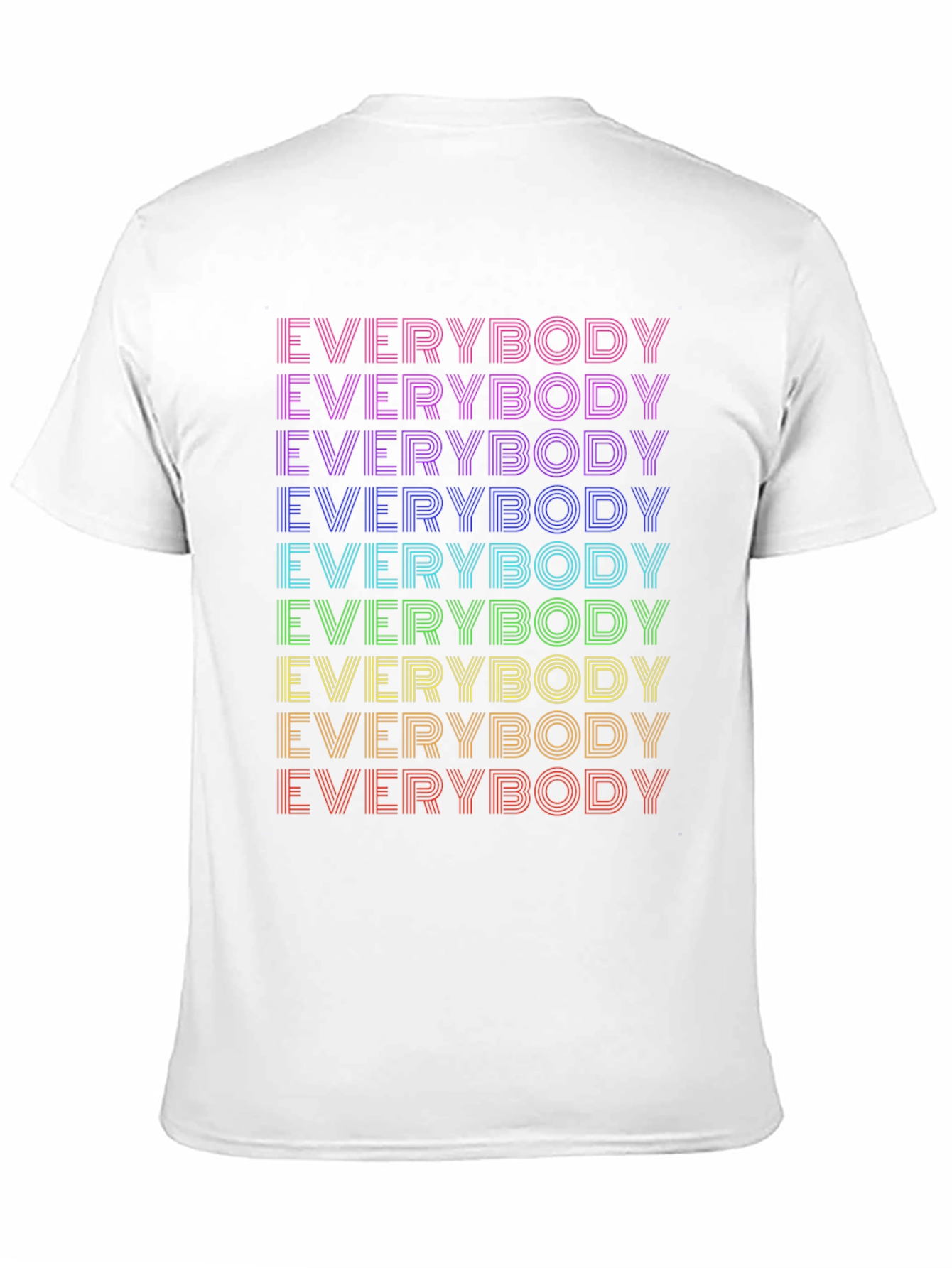 Everybody Retro Rainbow T-Shirt