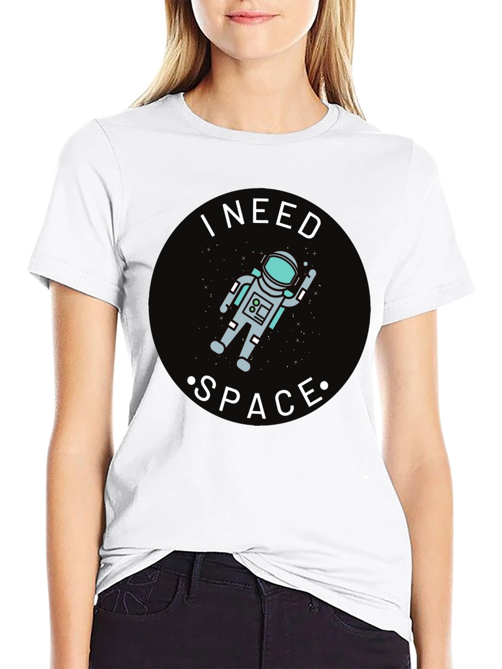 I Need Space Astronaut Graphic T-Shirt