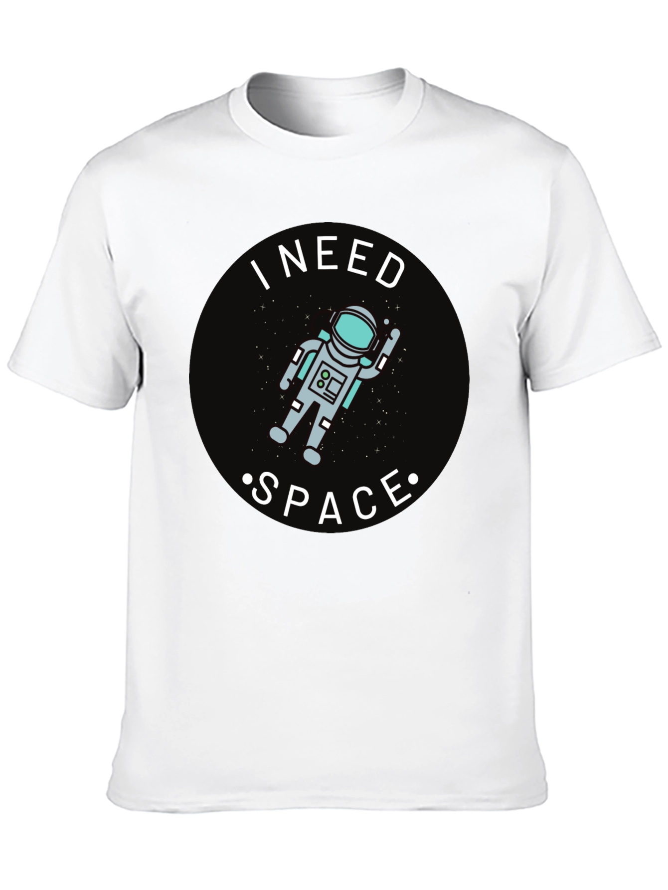 I Need Space Astronaut Graphic T-Shirt
