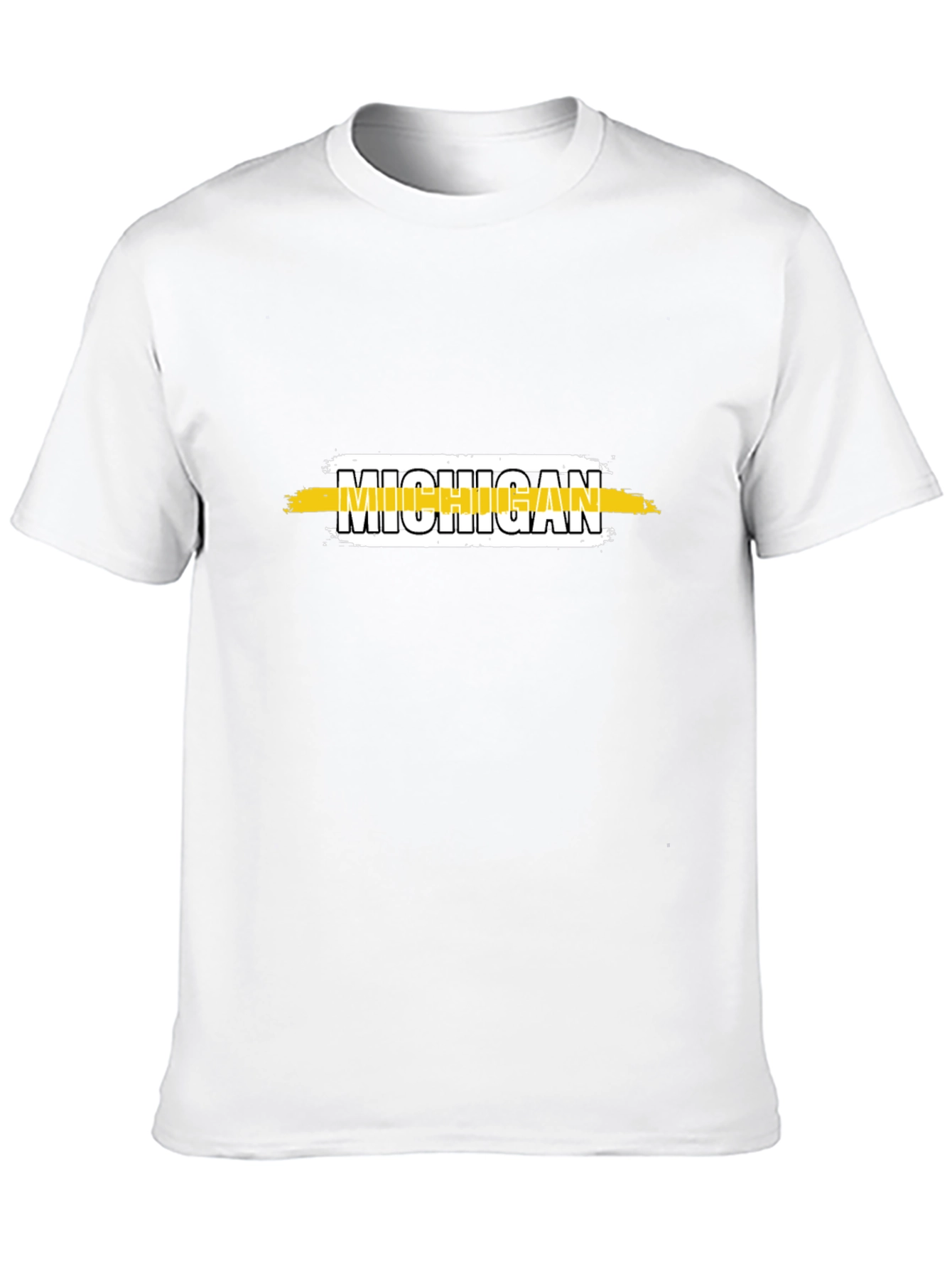 Michigan Graphic T-Shirt - Black Tee