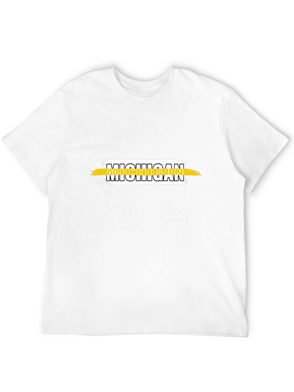 Michigan Graphic T-Shirt - Black Tee