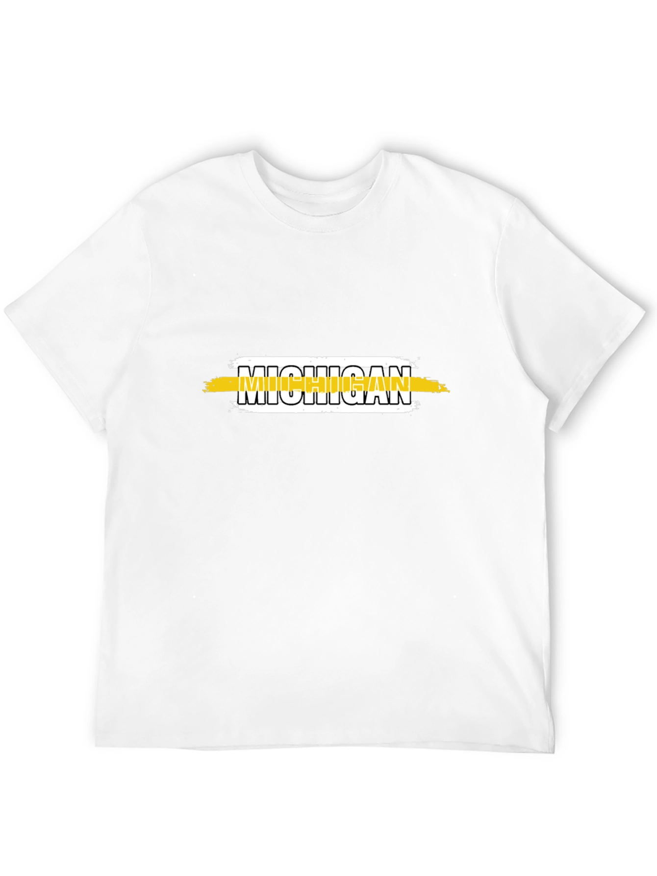 Michigan Graphic T-Shirt - Black Tee