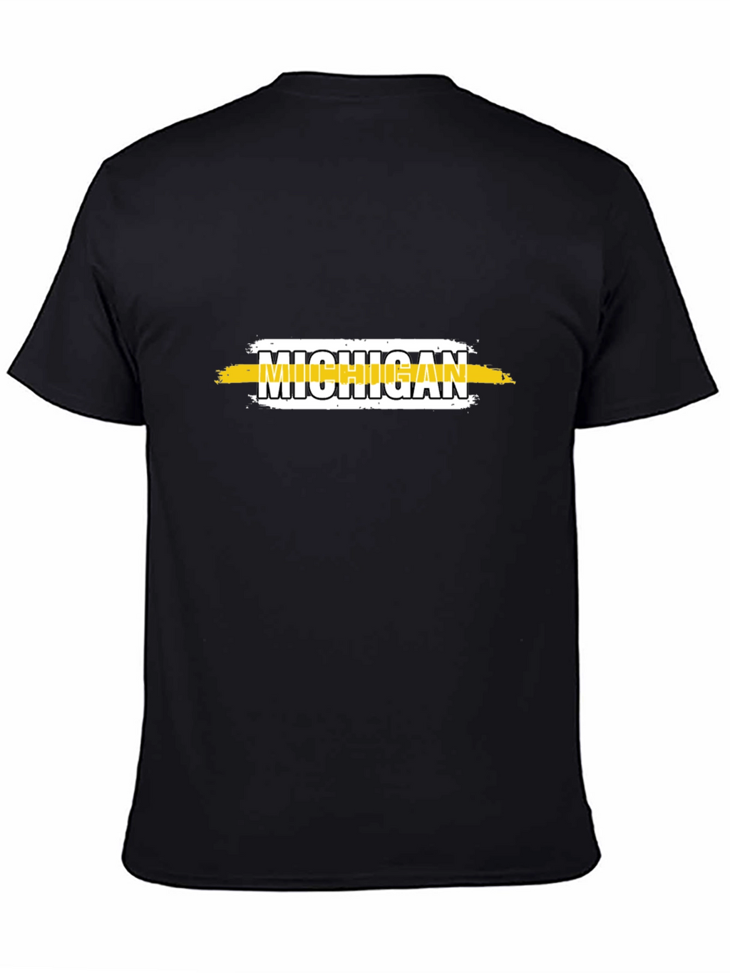 Michigan Graphic T-Shirt - Black Tee