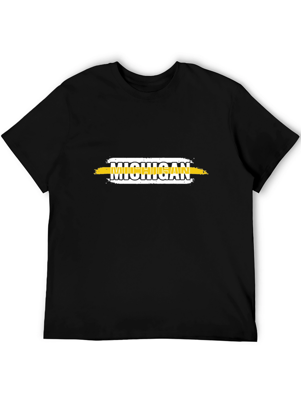 Michigan Graphic T-Shirt - Black Tee