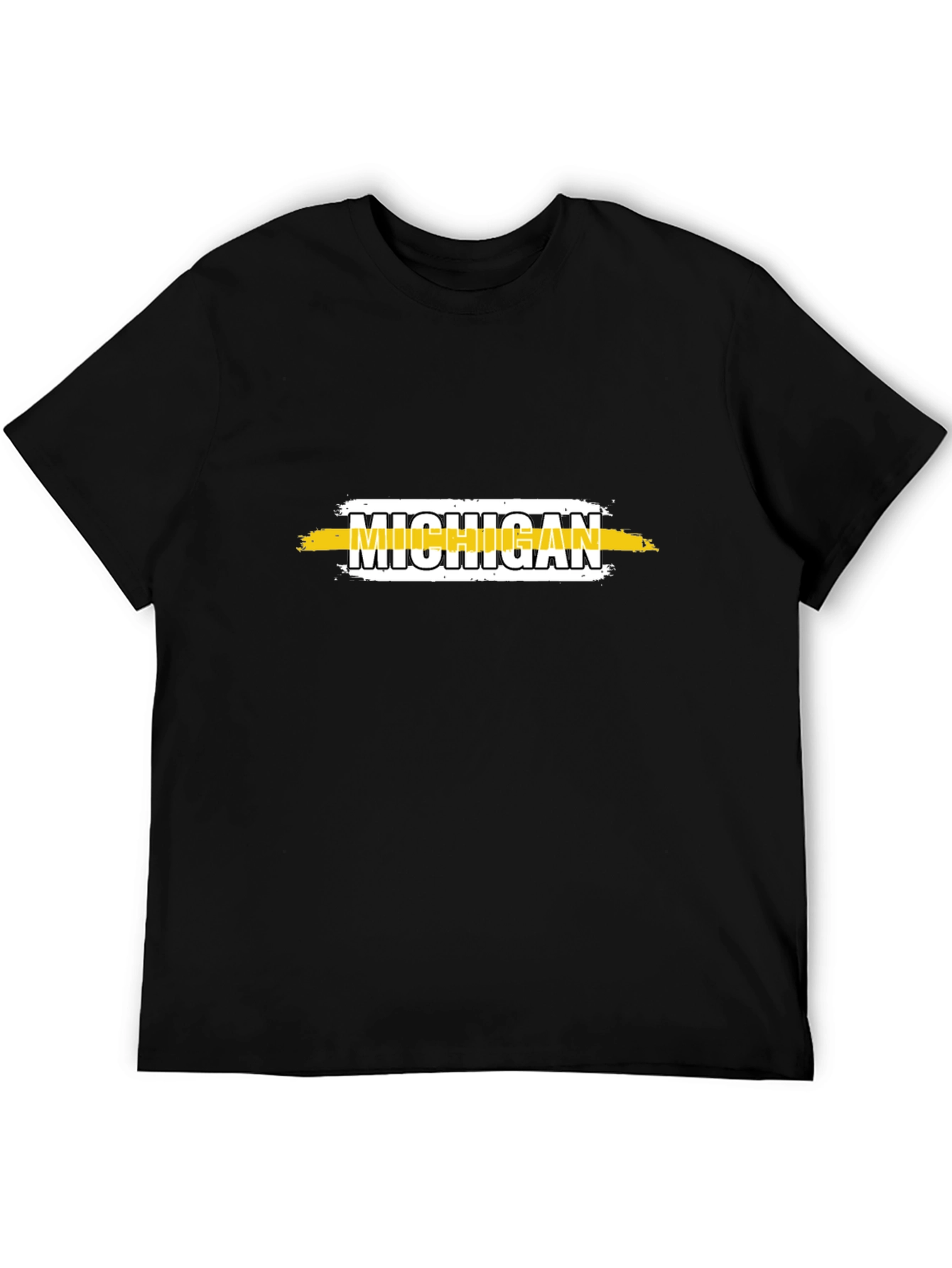 Michigan Graphic T-Shirt - Black Tee