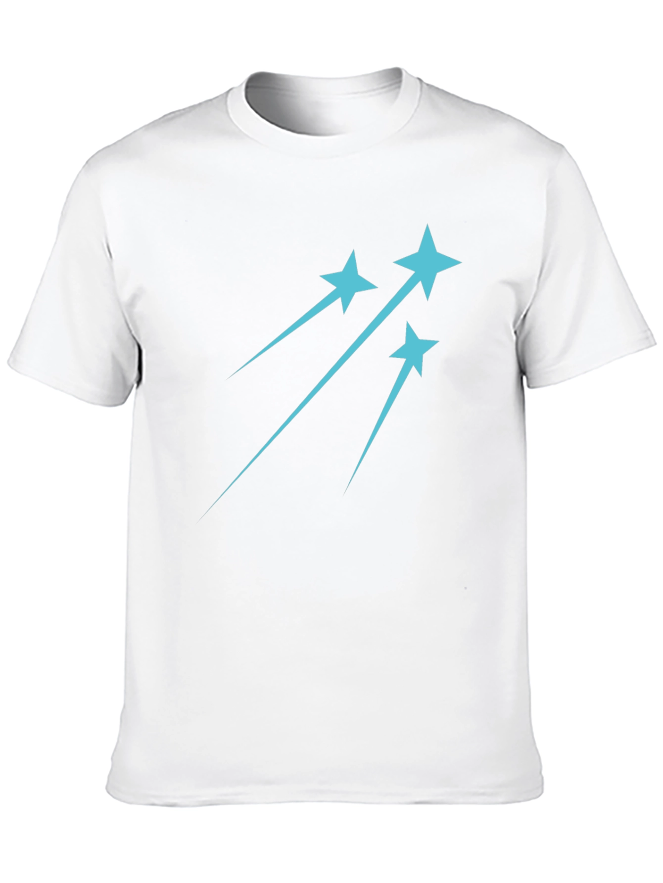 Shooting Star Graphic Tee - Trendy Casual Style