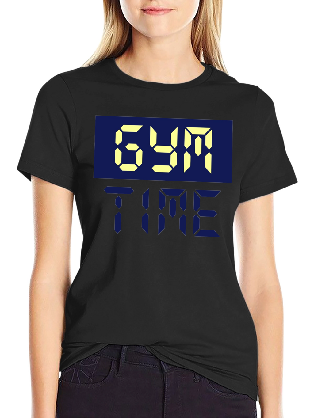 Gym Time Digital Display T-Shirt