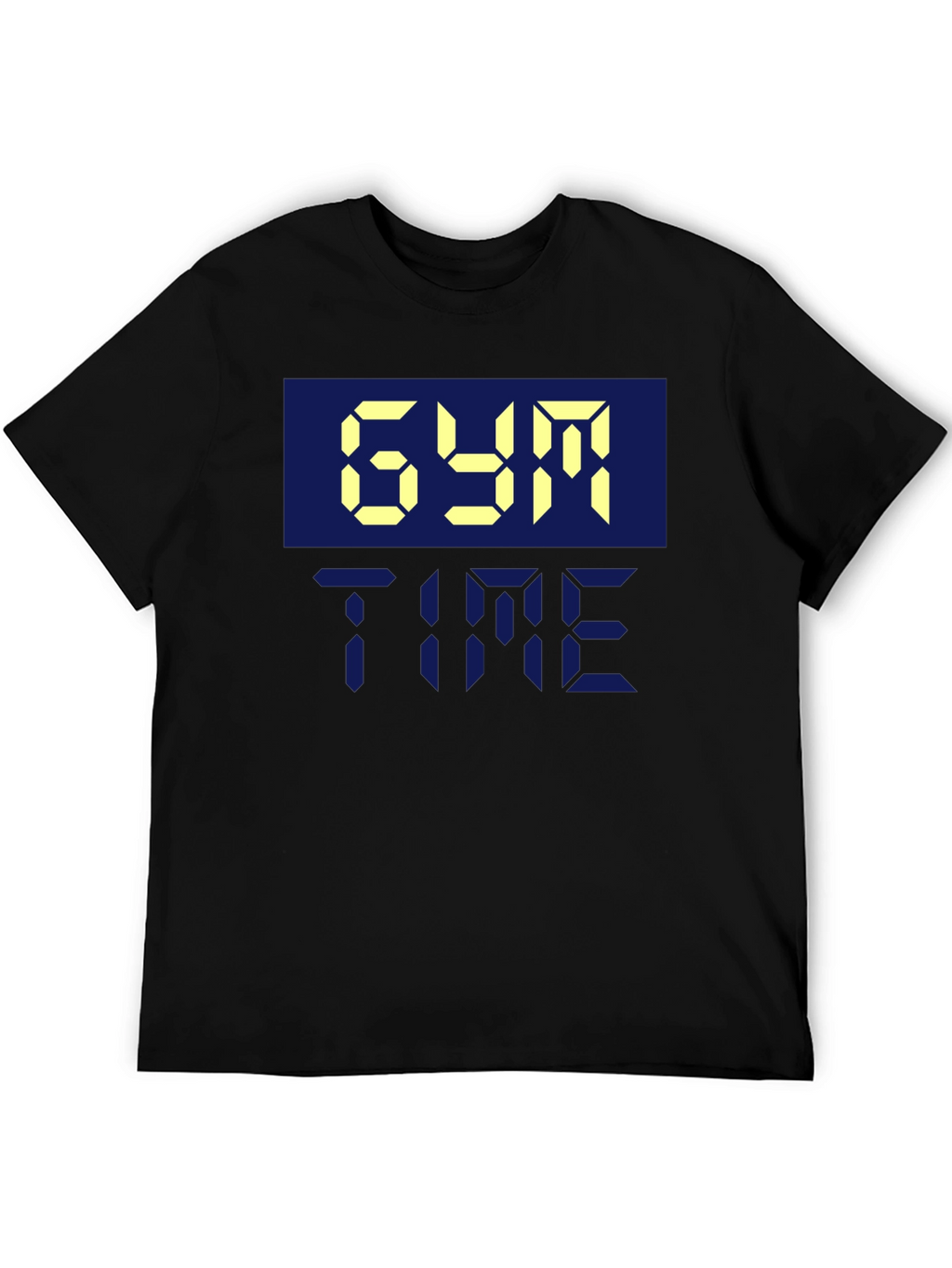Gym Time Digital Display T-Shirt
