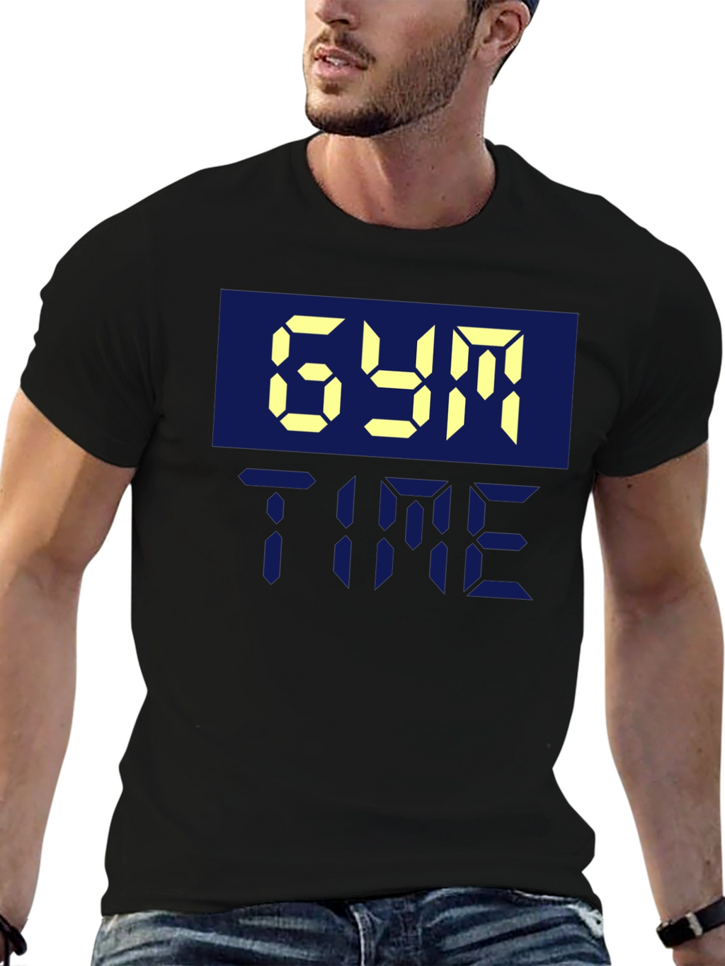 Gym Time Digital Display T-Shirt