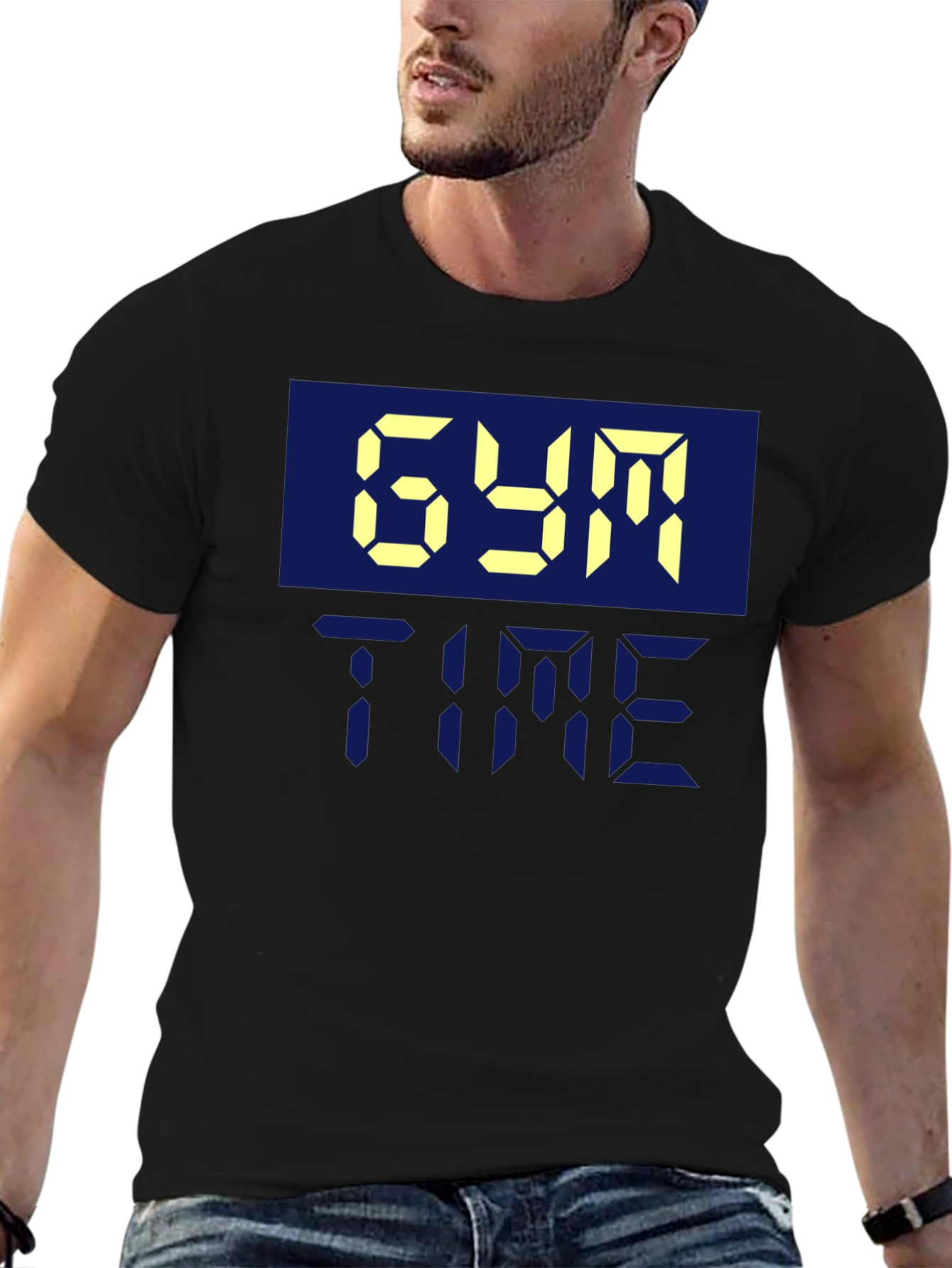 Gym Time Digital Display T-Shirt