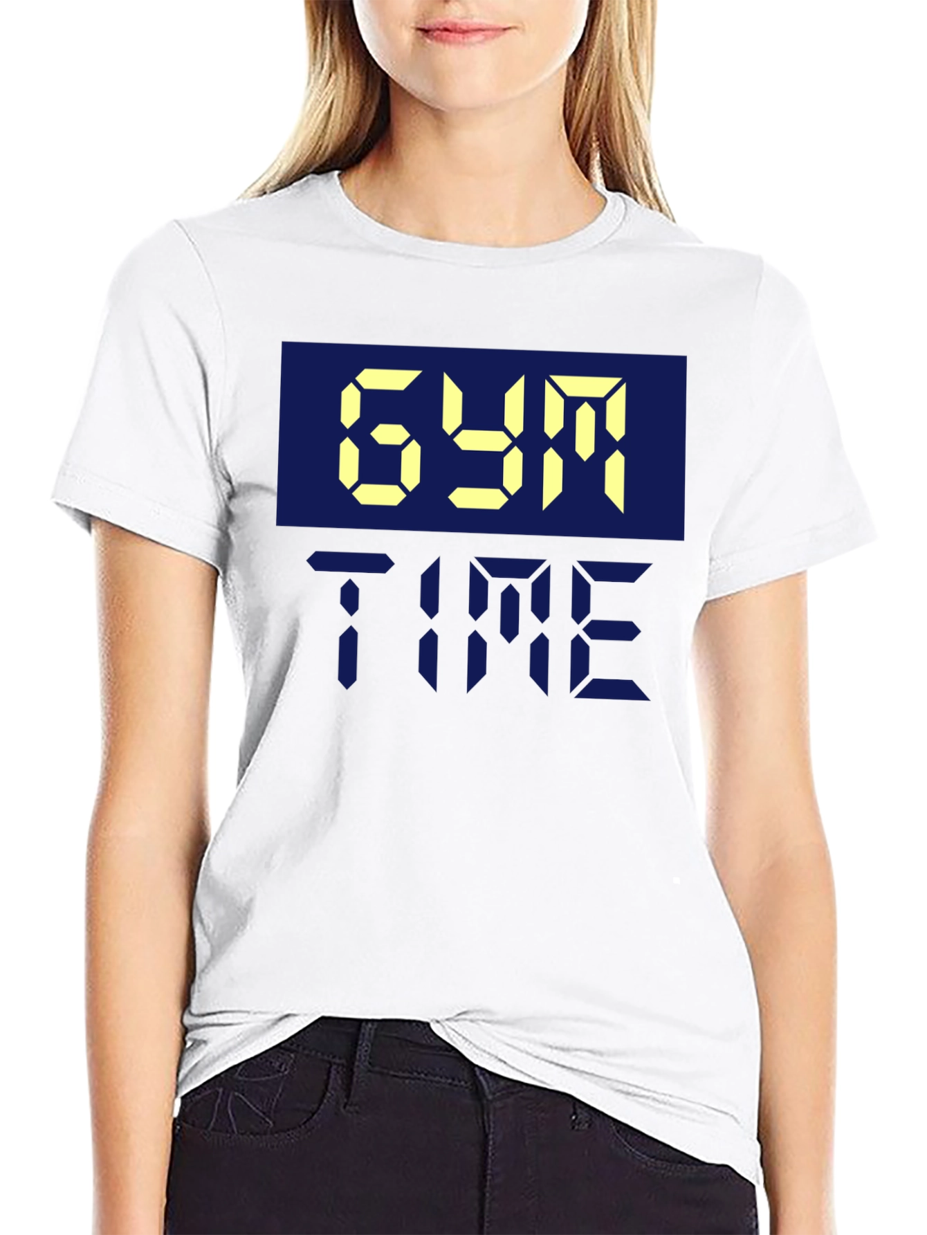 Gym Time Digital Display T-Shirt