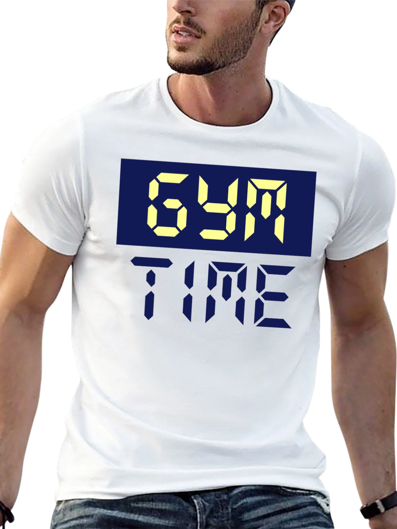 Gym Time Digital Display T-Shirt