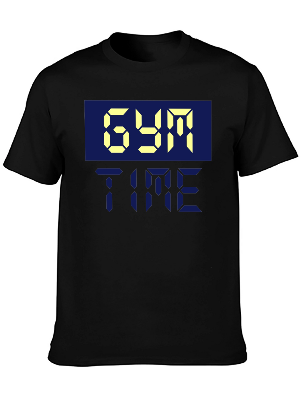 Gym Time Digital Display T-Shirt