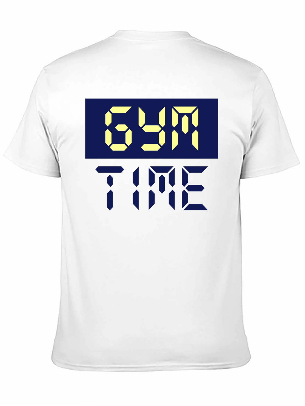 Gym Time Digital Display T-Shirt