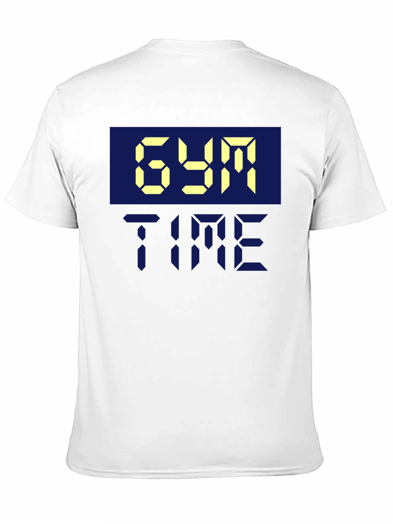 Gym Time Digital Display T-Shirt