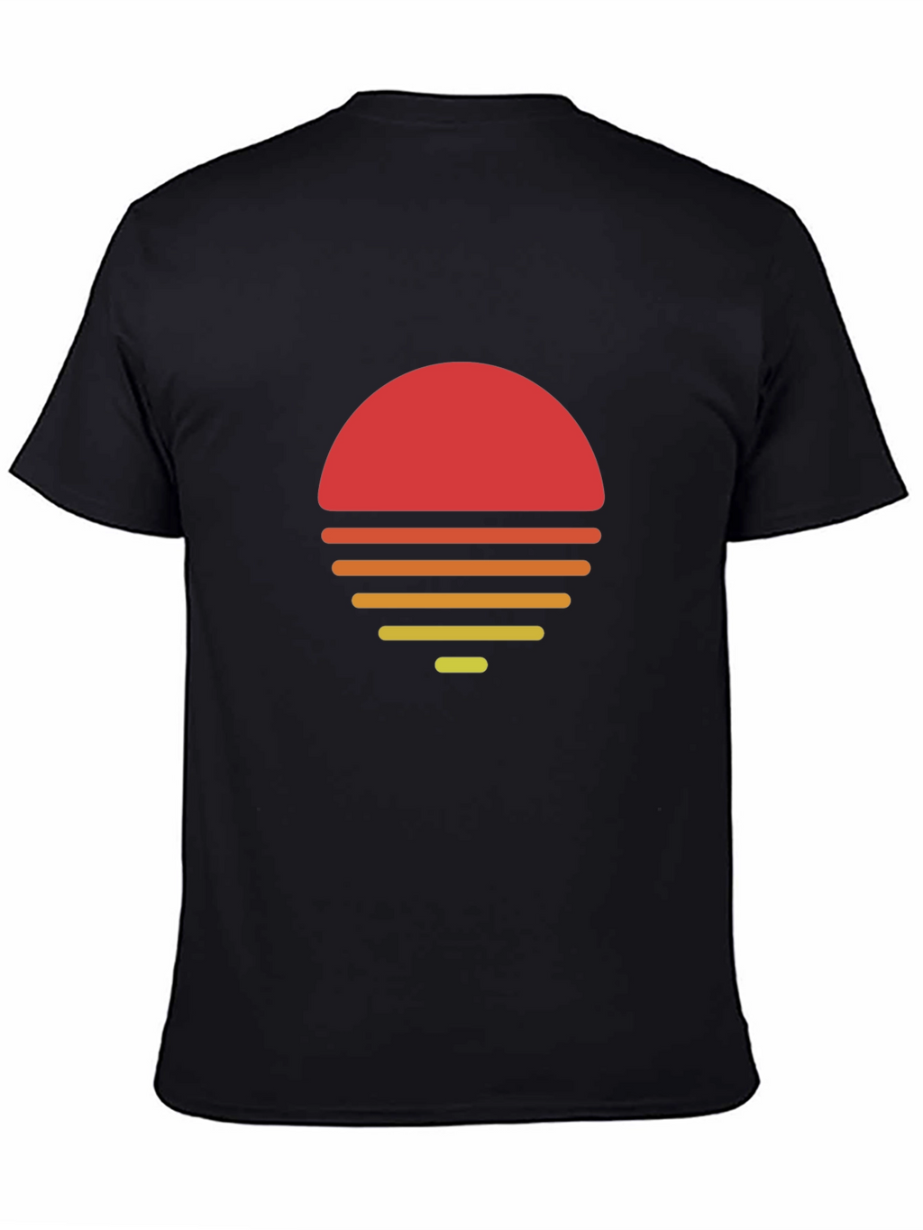 Retro Sunset Graphic Tee - Stylish Comfort