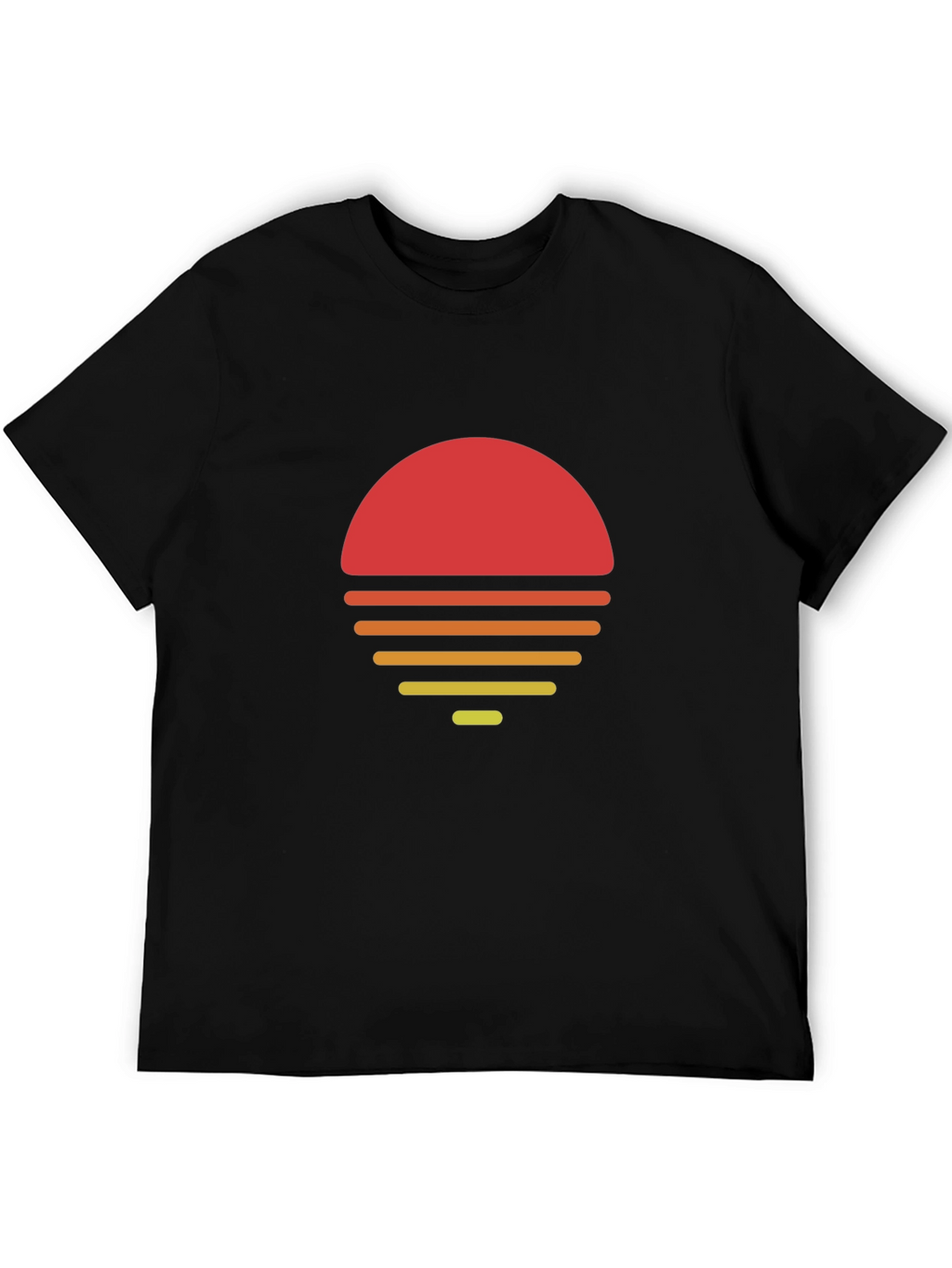 Retro Sunset Graphic Tee - Stylish Comfort