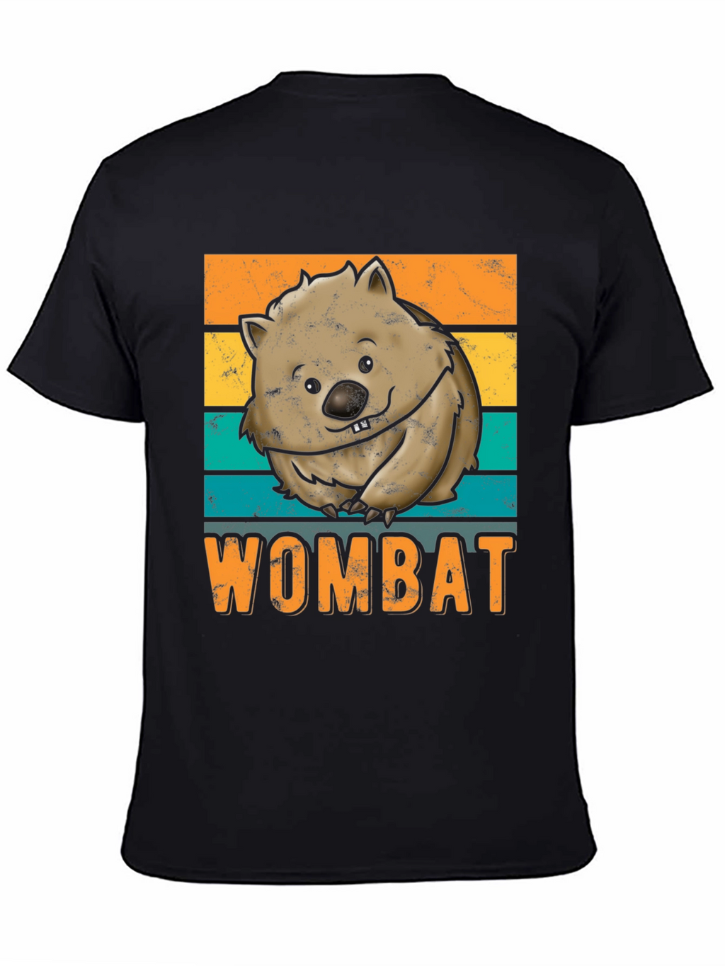 Wombat Graphic Tee - Retro Style Comfort