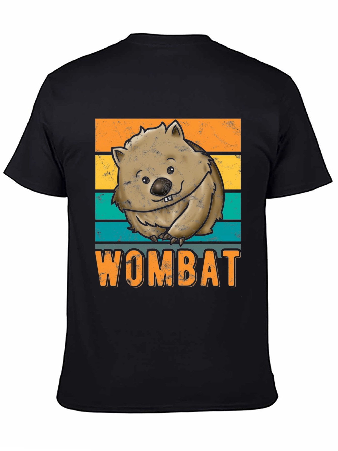 Wombat Graphic Tee - Retro Style Comfort