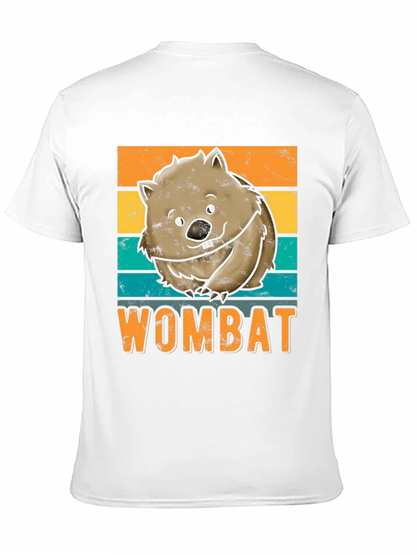 Wombat Graphic Tee - Retro Style Comfort