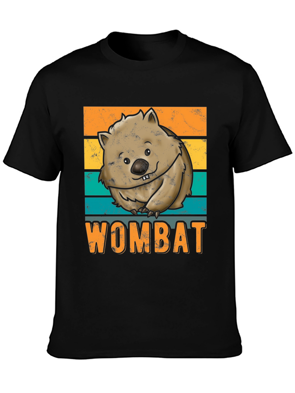 Wombat Graphic Tee - Retro Style Comfort
