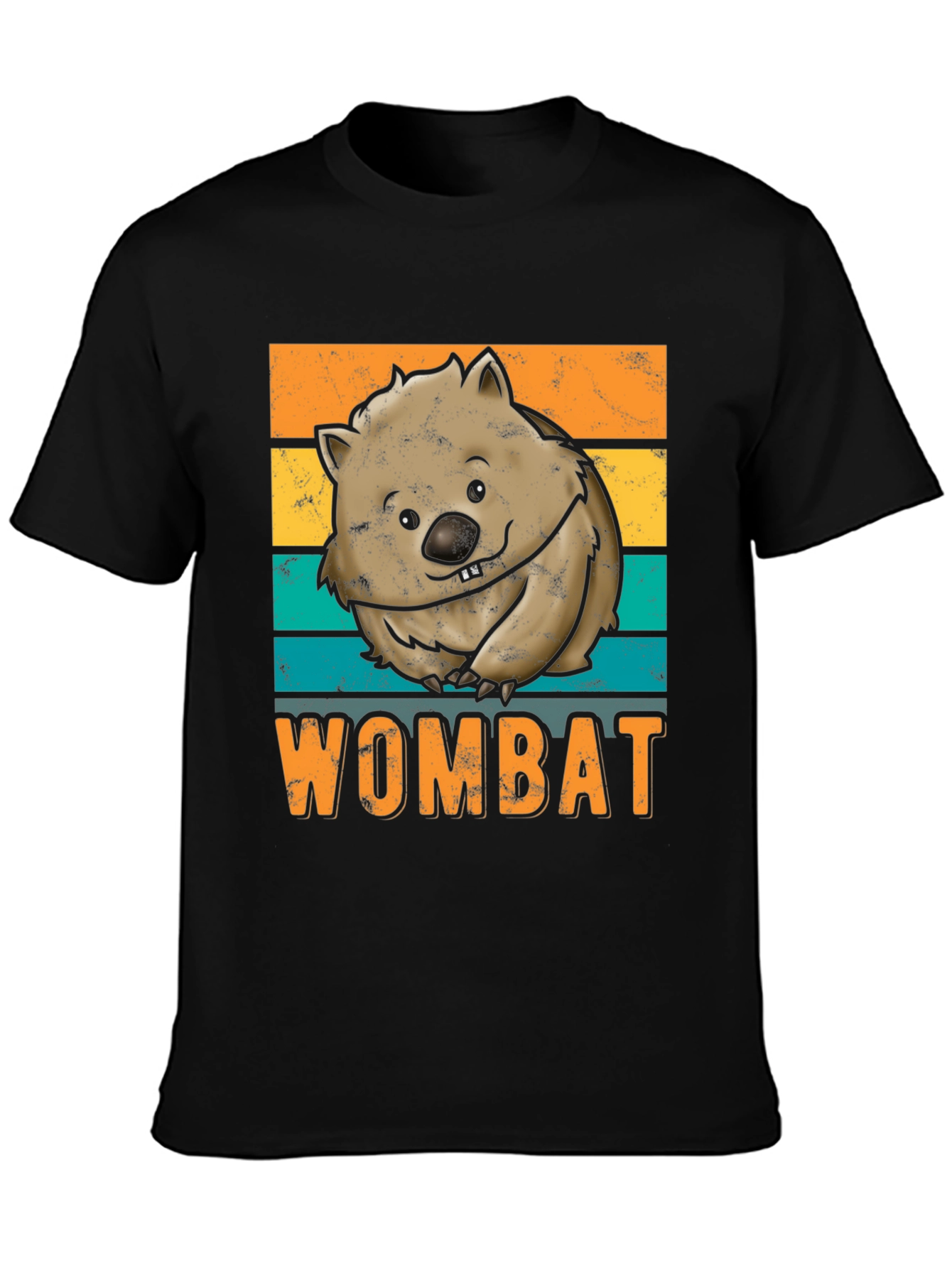 Wombat Graphic Tee - Retro Style Comfort