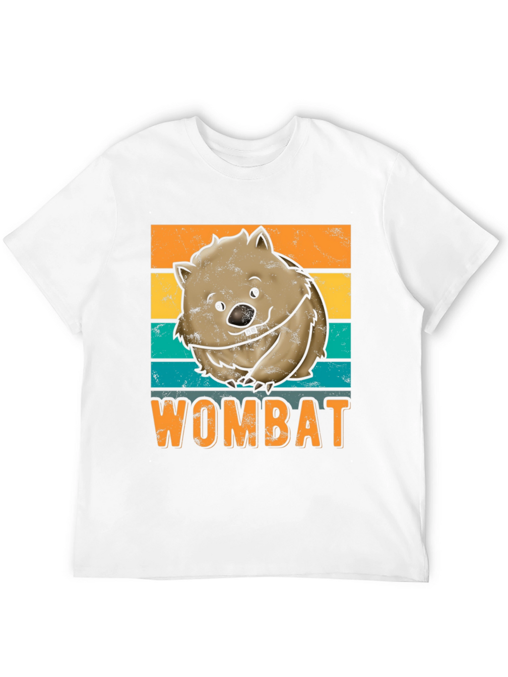 Wombat Graphic Tee - Retro Style Comfort
