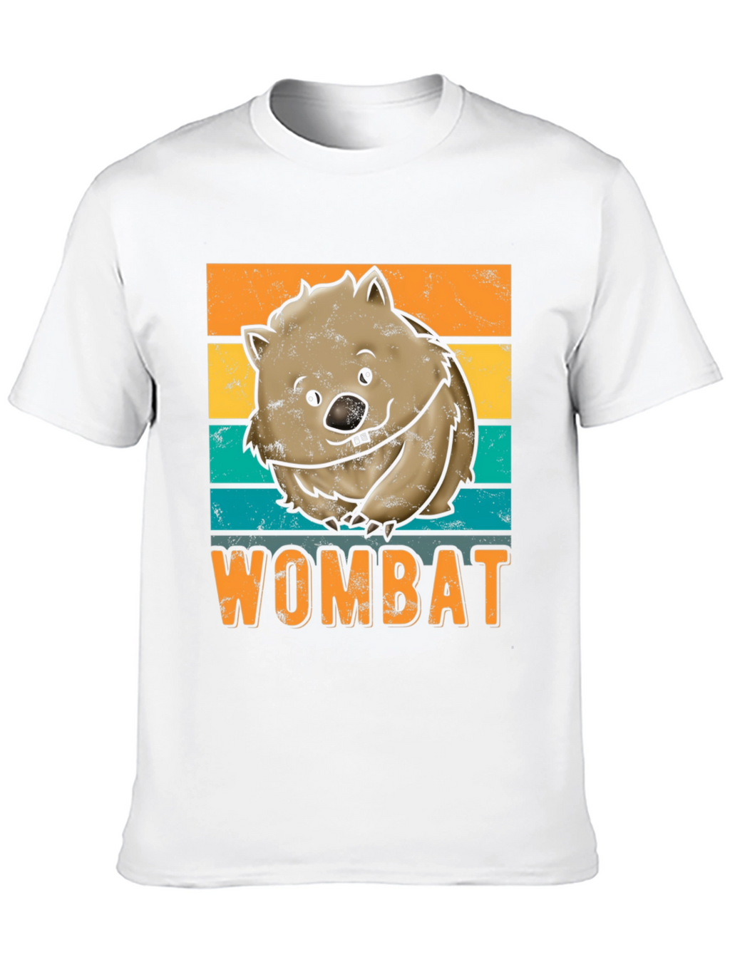 Wombat Graphic Tee - Retro Style Comfort