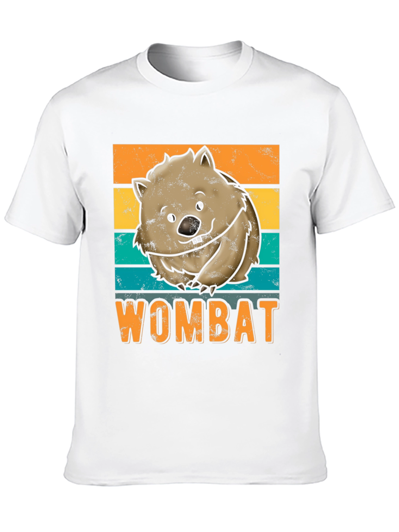 Wombat Graphic Tee - Retro Style Comfort