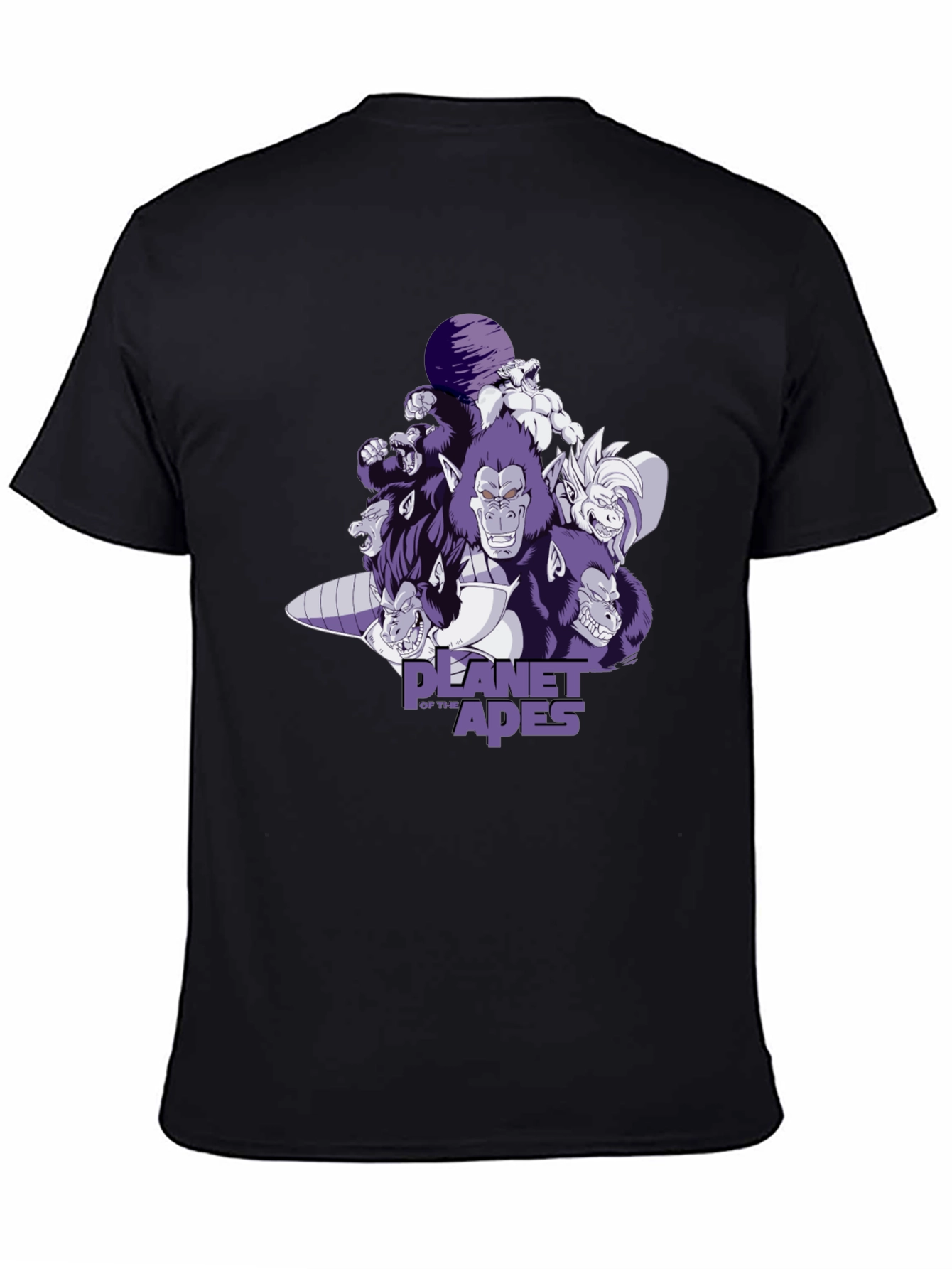 Planet of the Apes T-Shirt - Dragon Ball Z Crossover Tee