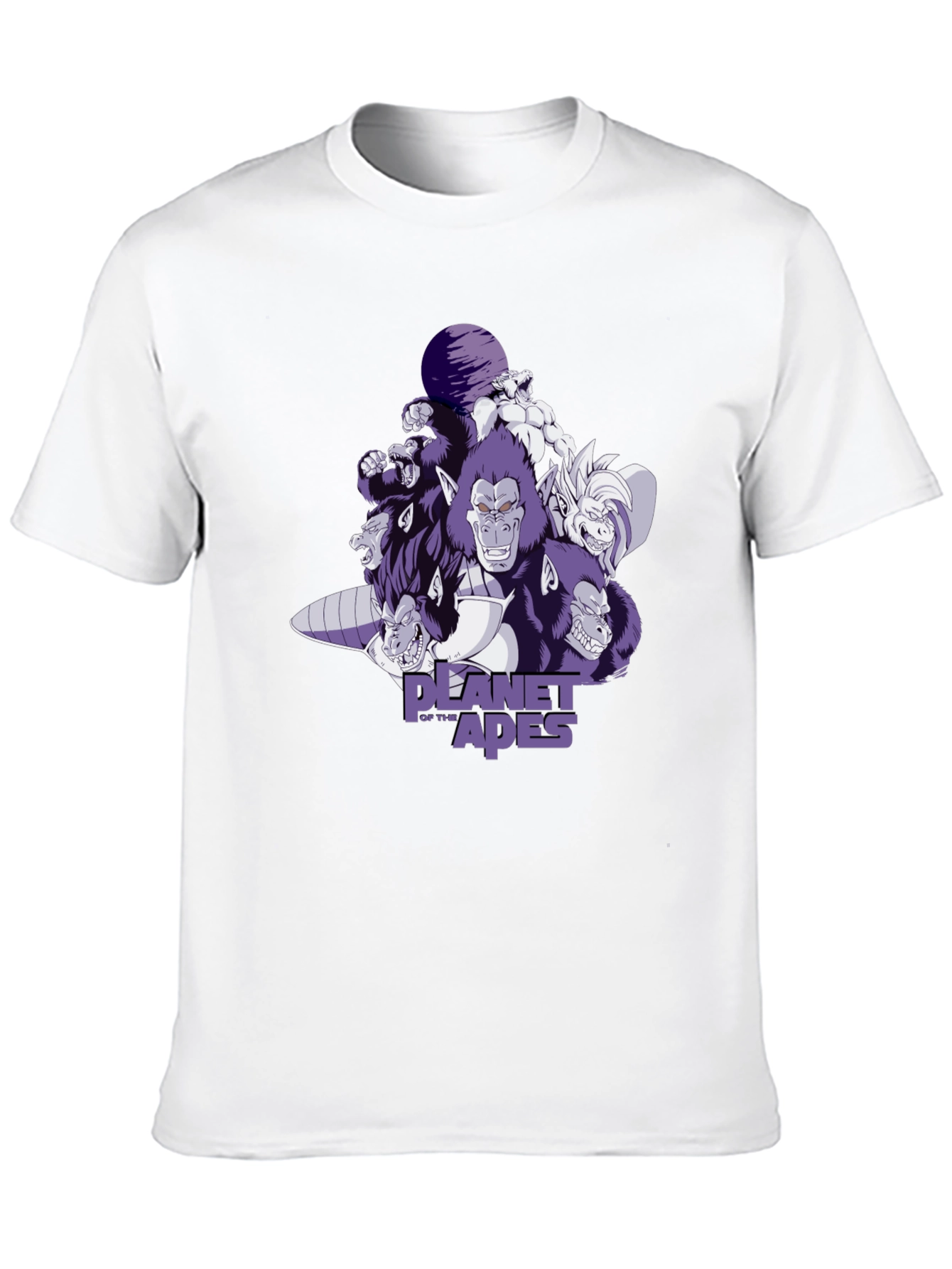 Planet of the Apes T-Shirt - Dragon Ball Z Crossover Tee