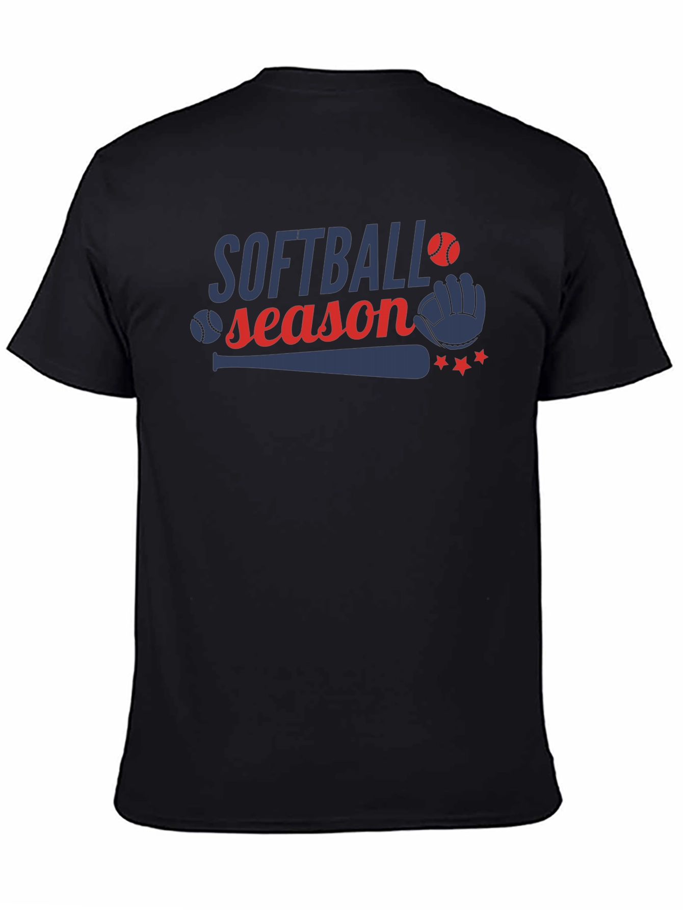 Softball Season Graphic T-Shirt - Baseball Lover Tee