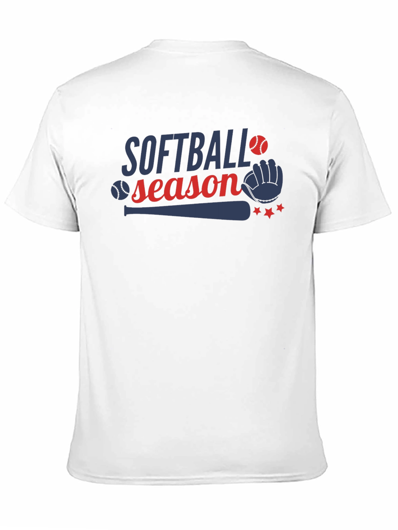 Softball Season Graphic T-Shirt - Baseball Lover Tee