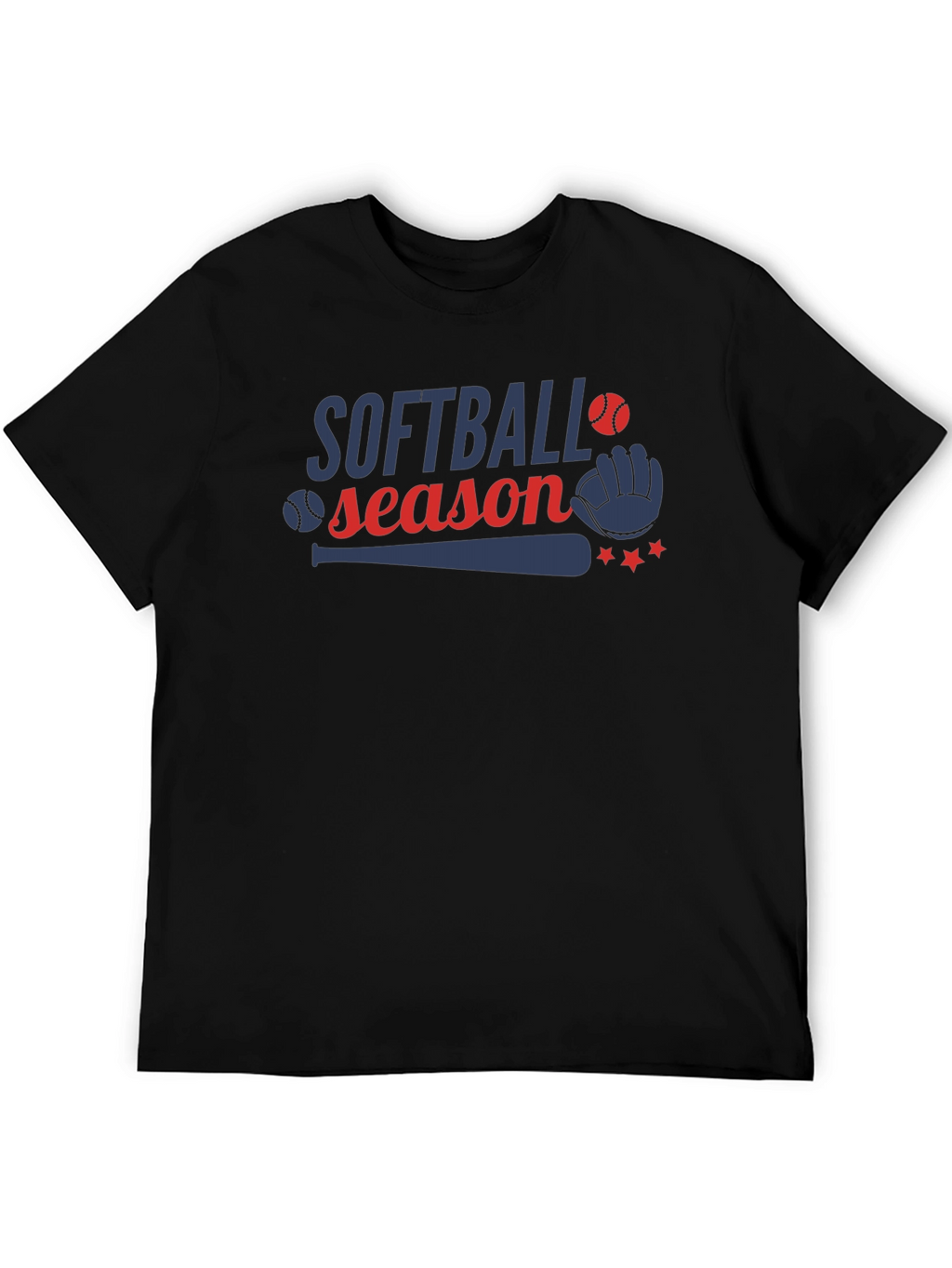Softball Season Graphic T-Shirt - Baseball Lover Tee