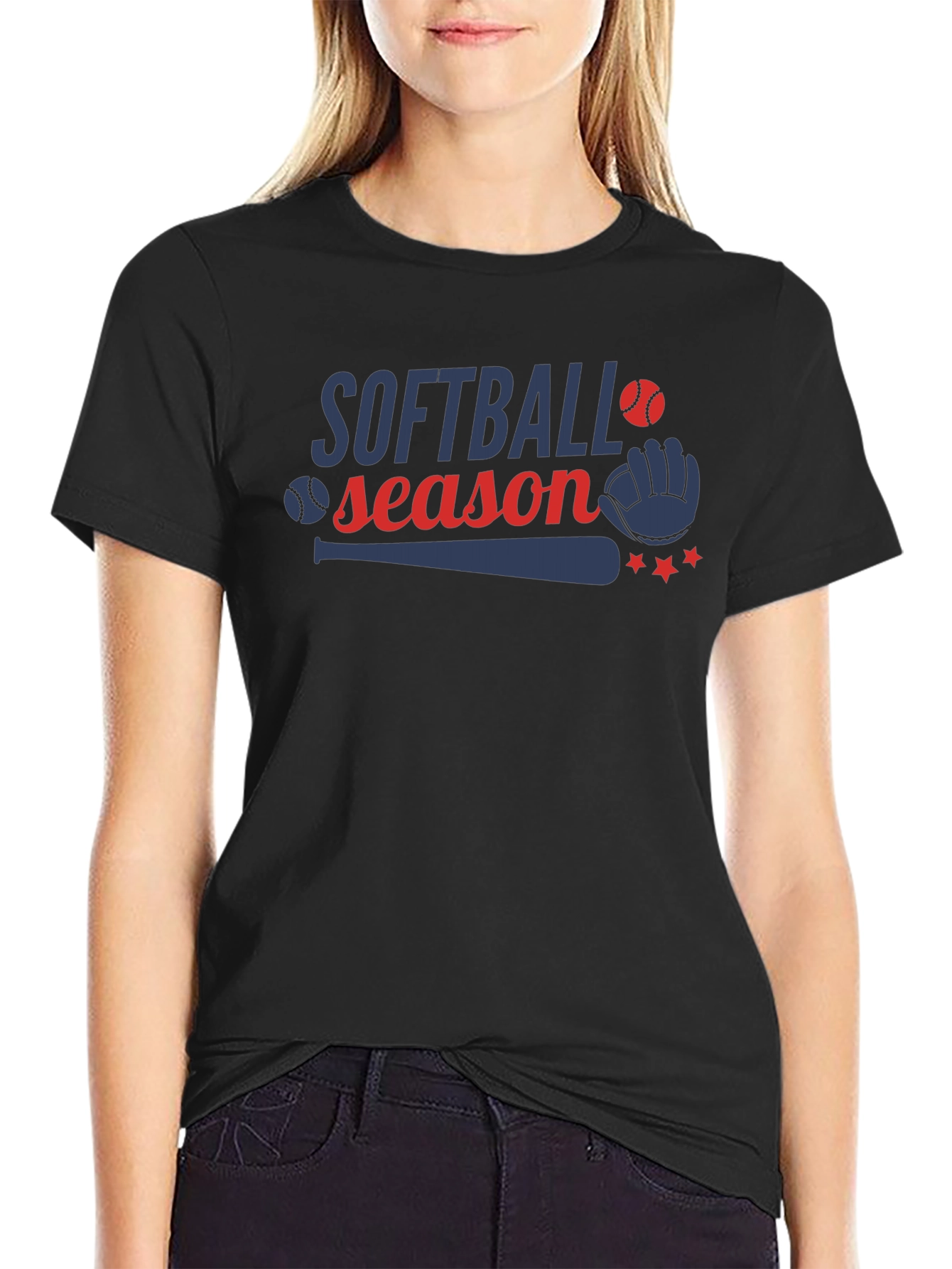 Softball Season Graphic T-Shirt - Baseball Lover Tee