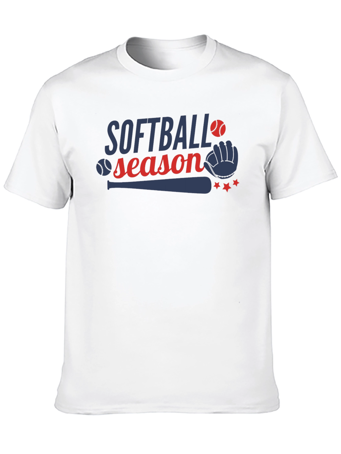 Softball Season Graphic T-Shirt - Baseball Lover Tee