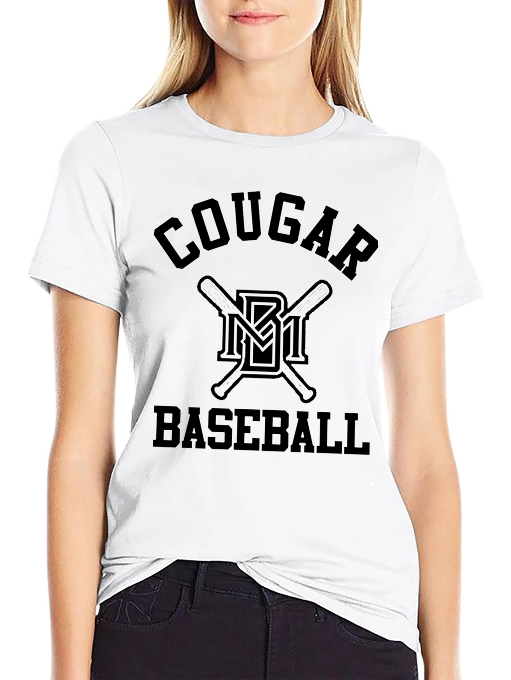 Cougar Baseball Graphic T-Shirt