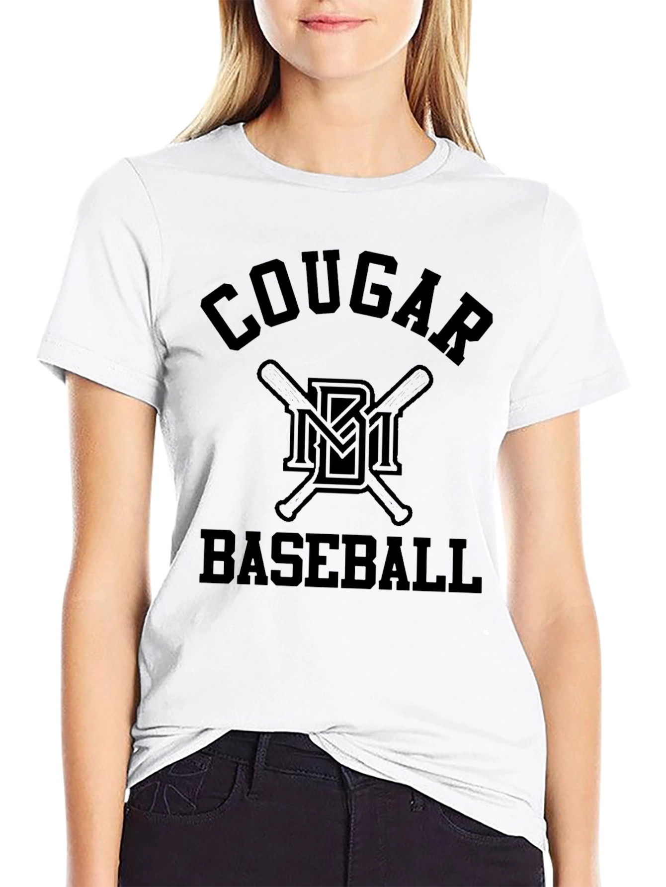 Cougar Baseball Graphic T-Shirt