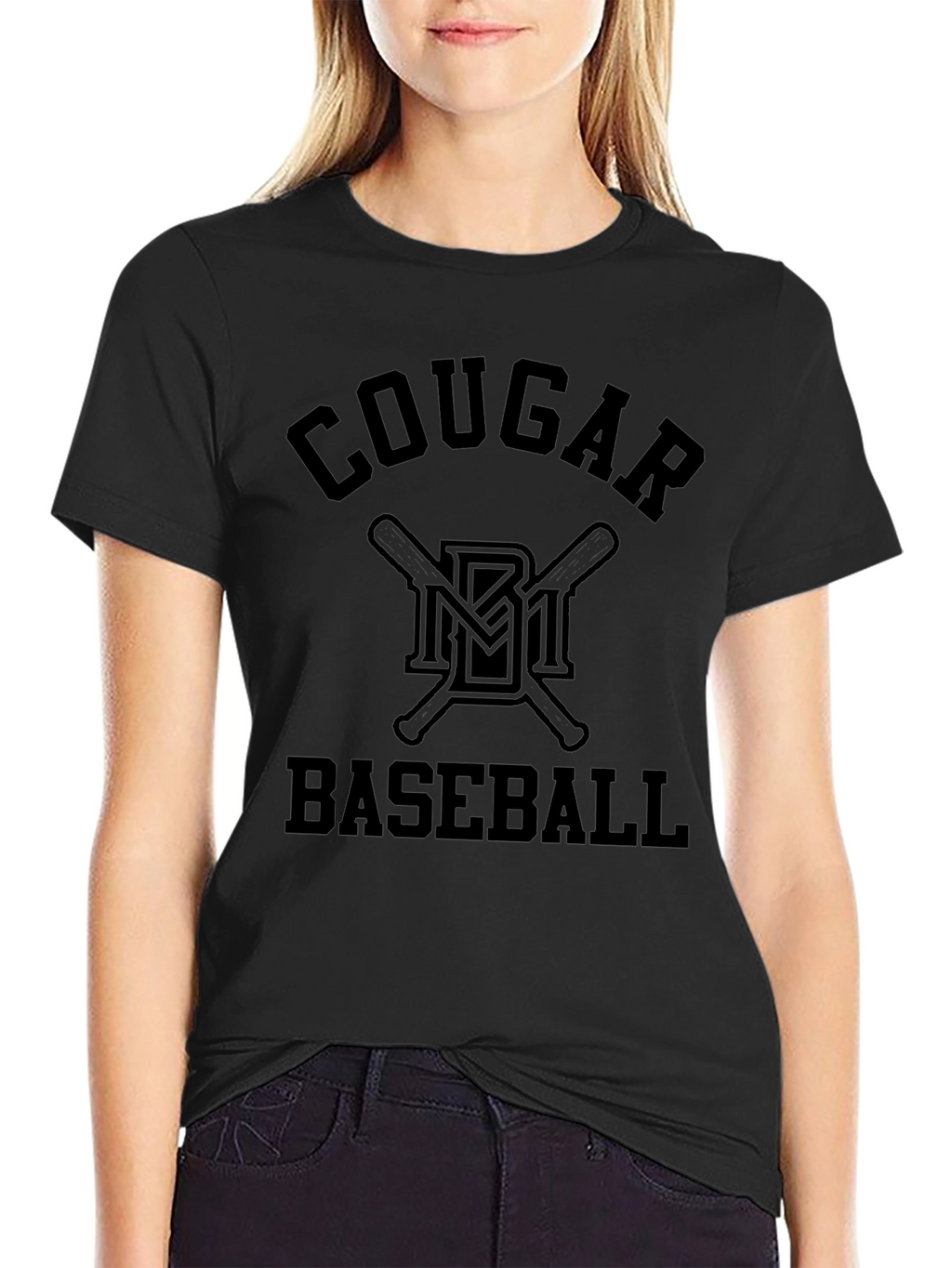 Cougar Baseball Graphic T-Shirt
