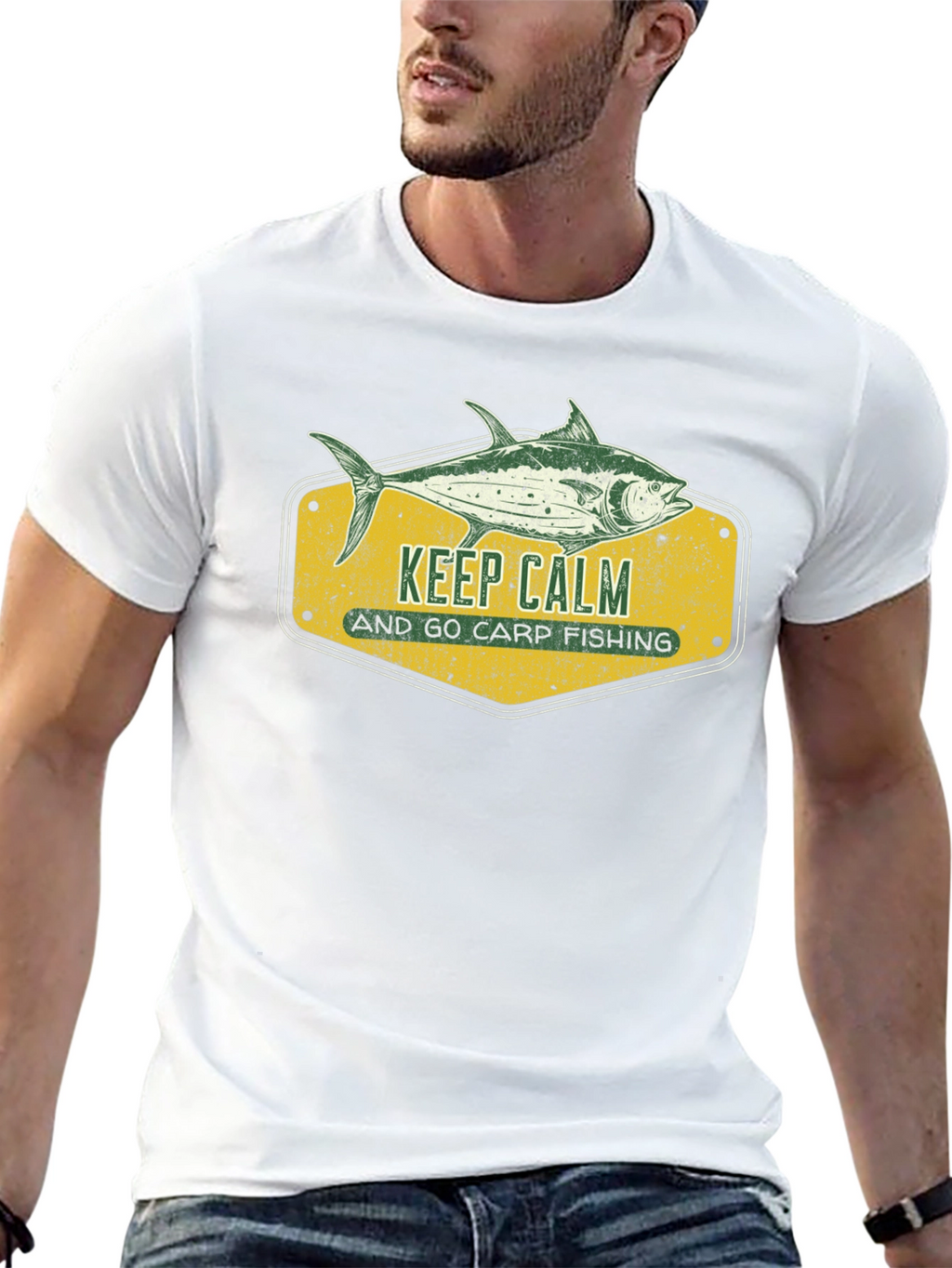 Keep Calm Carp Fishing T-Shirt - Angler Tee