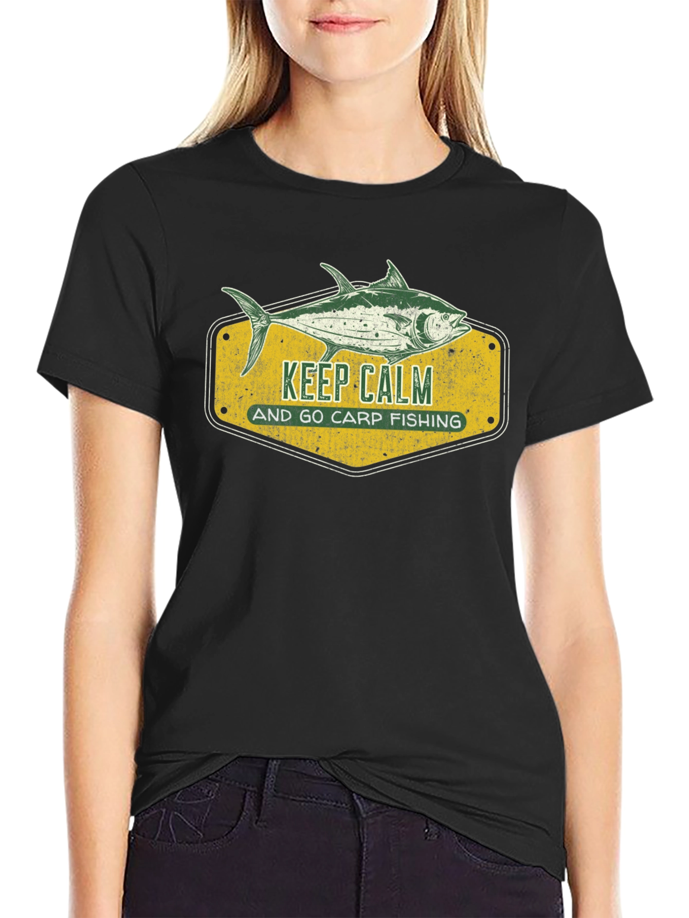 Keep Calm Carp Fishing T-Shirt - Angler Tee
