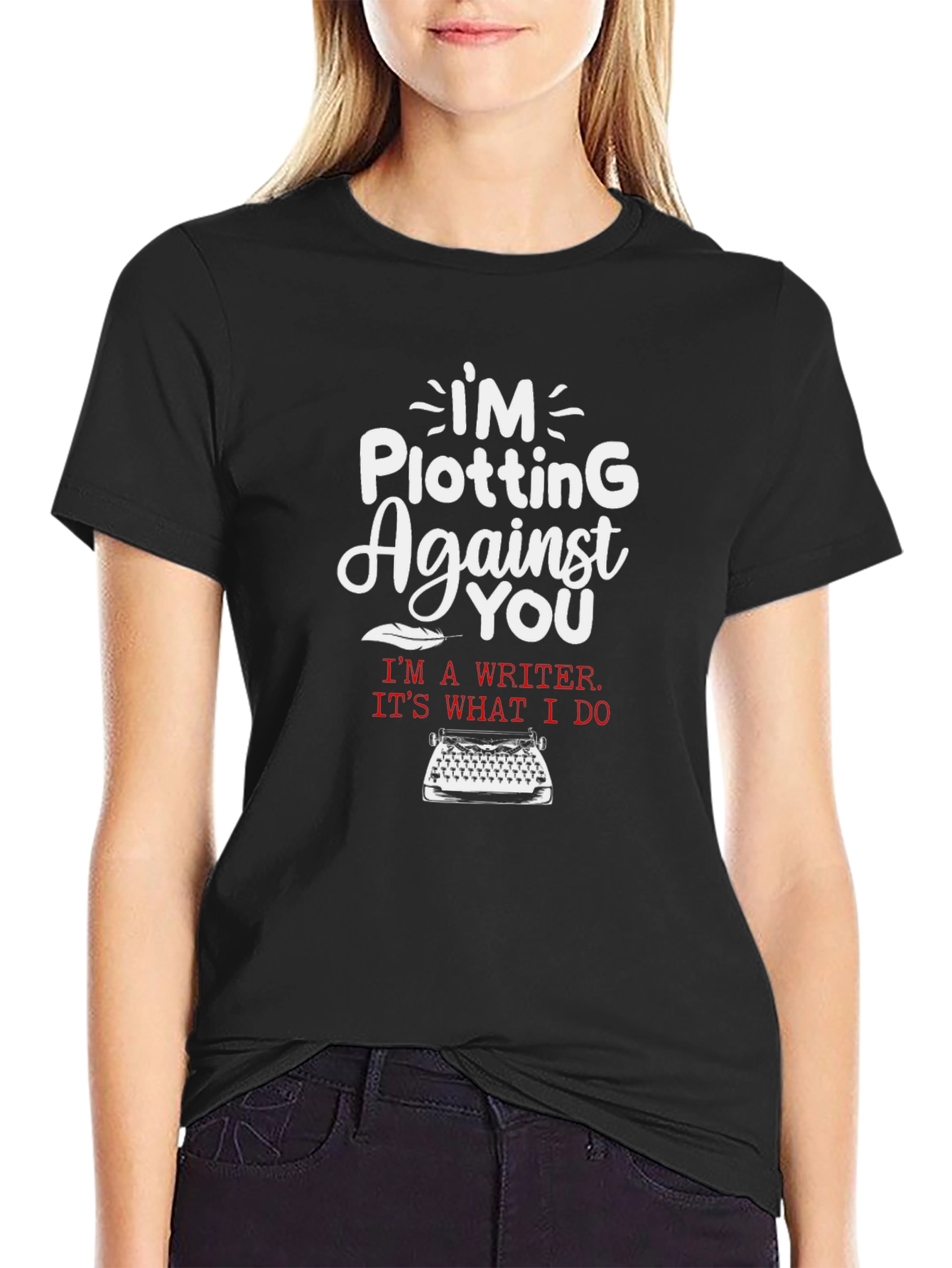 Plotting Writer T-Shirt